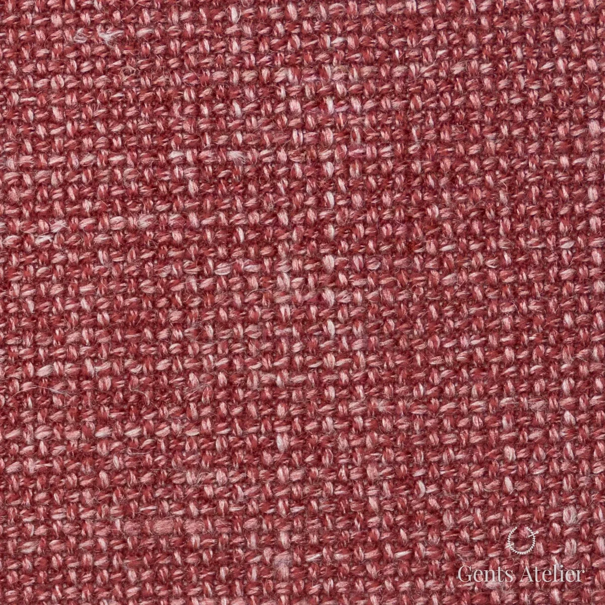 Костюмная ткань Marzoni 655 - 556 / 1200 — Коралловый, однотонная, 60% шерсть / 18% Linen / 18% Silk / 4% Cashmere