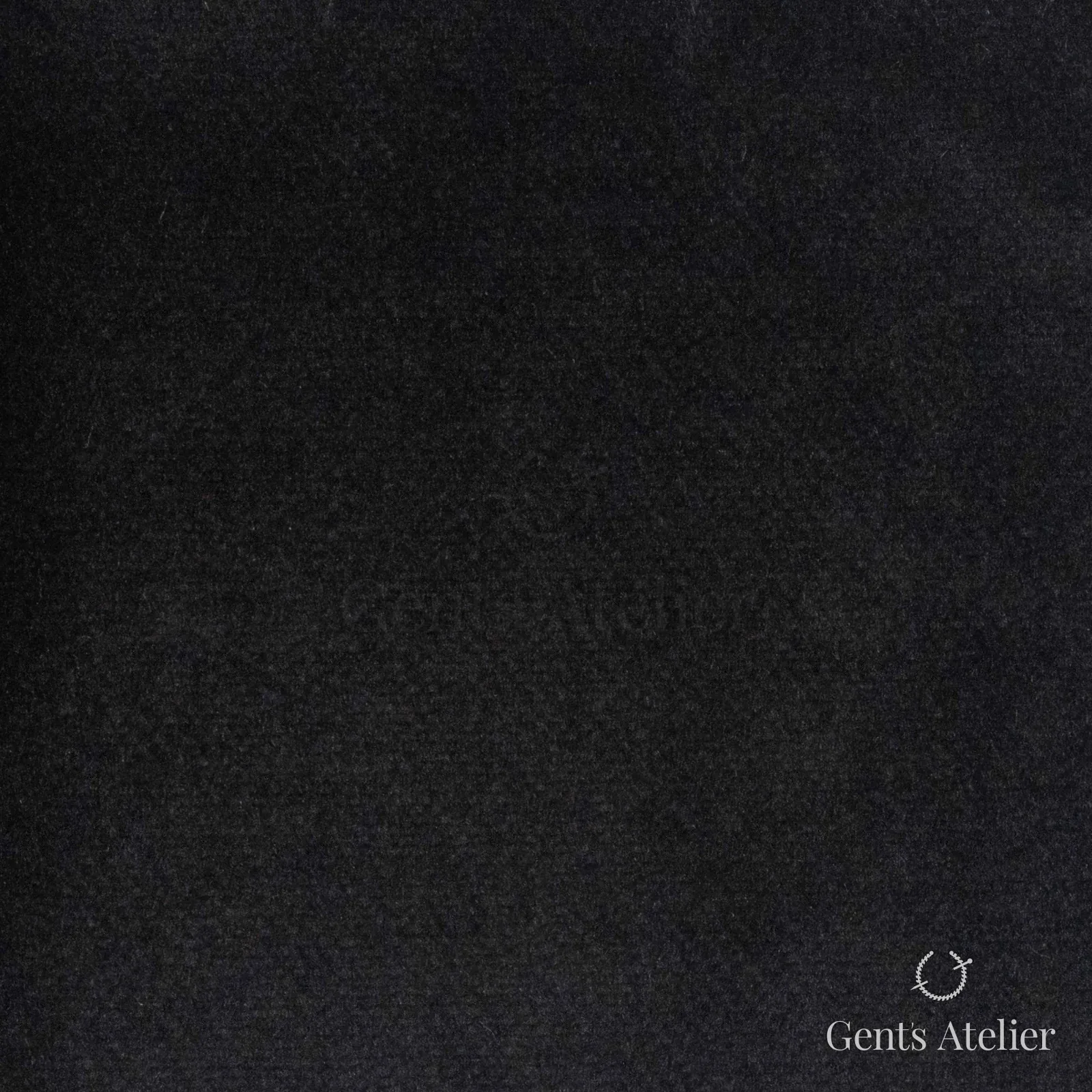 Костюмная ткань Marzoni 605 - 311 / 900 — Чёрный, однотонная, 100% хлопок