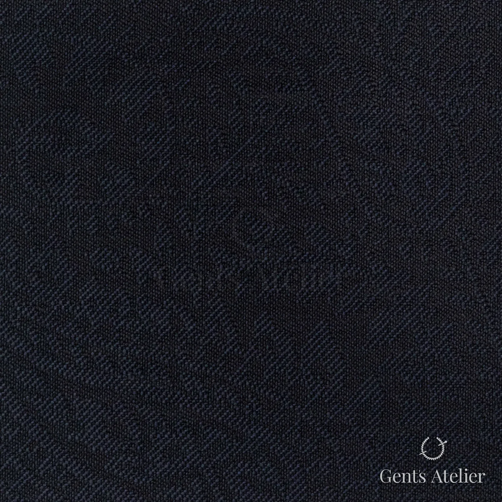Костюмная ткань Marzoni 609 - 378 / 1200 — Тёмно-синий, узор, 100% шерсть