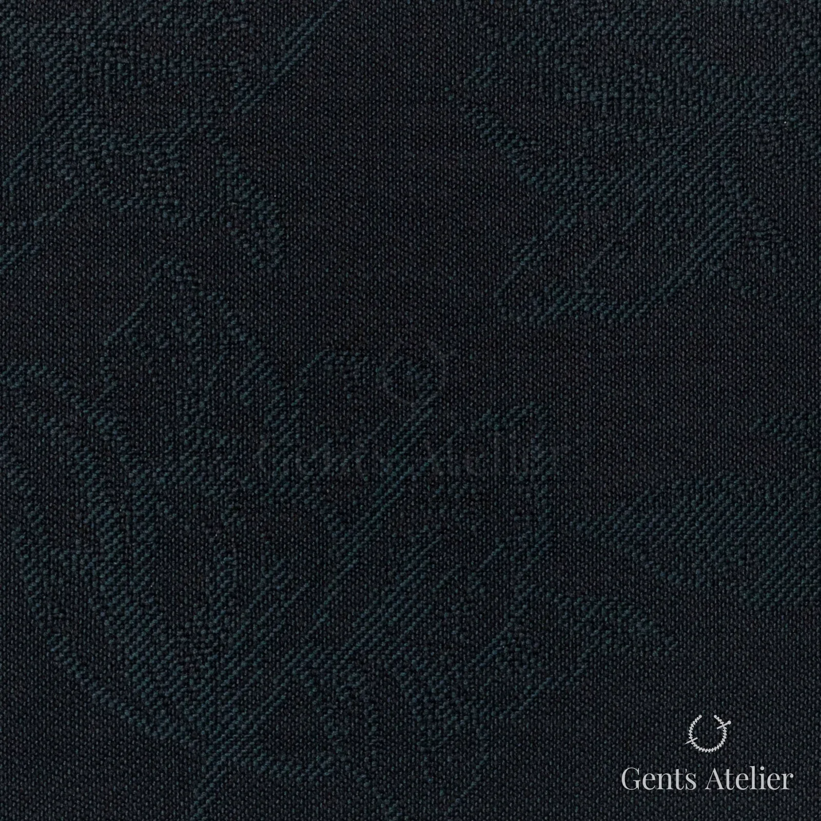 Костюмная ткань Marzoni 609 - 383 / 1200 — Зелёный, узор, 100% шерсть