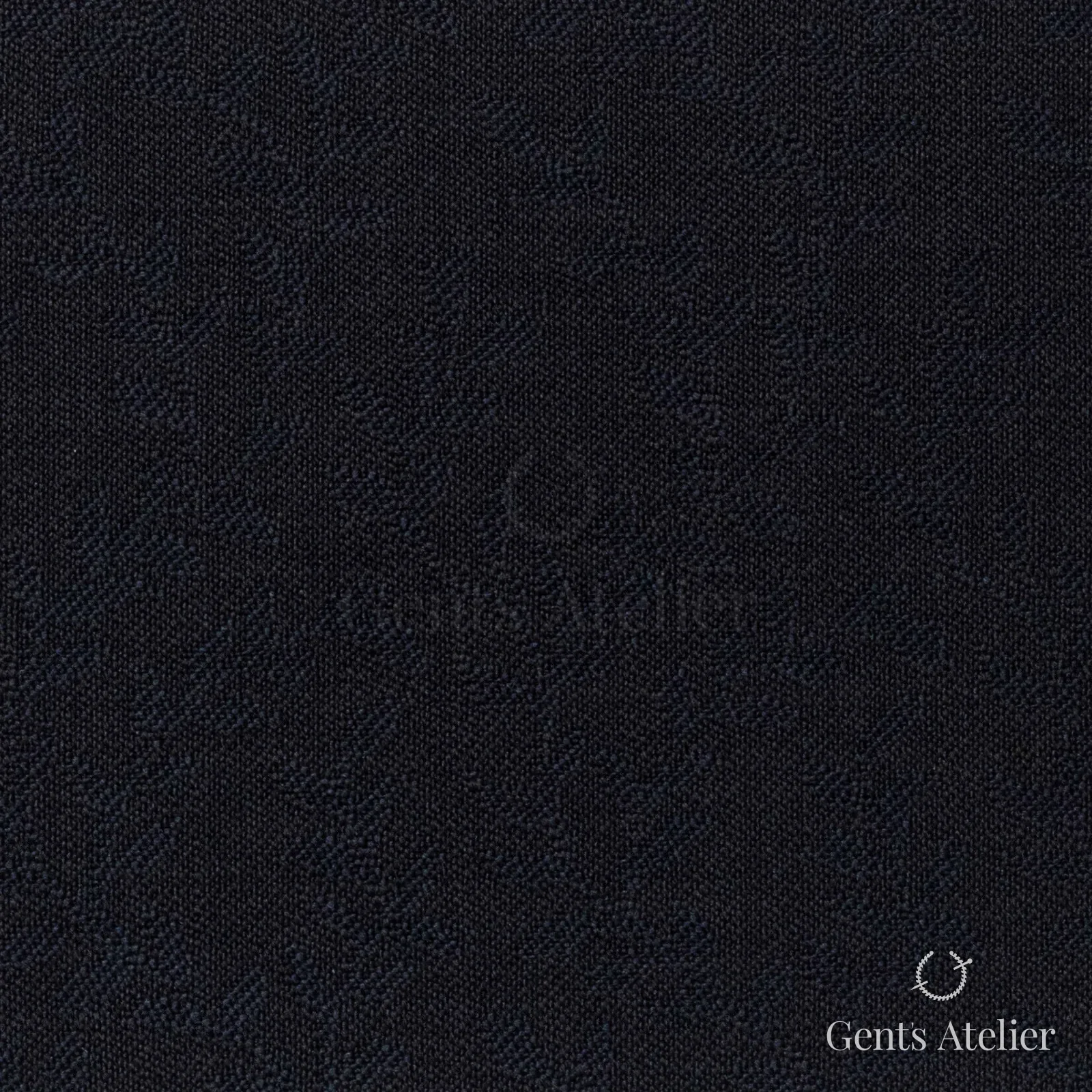Костюмная ткань Marzoni 609 - 458 / 900 — Тёмно-синий, узор, 100% шерсть