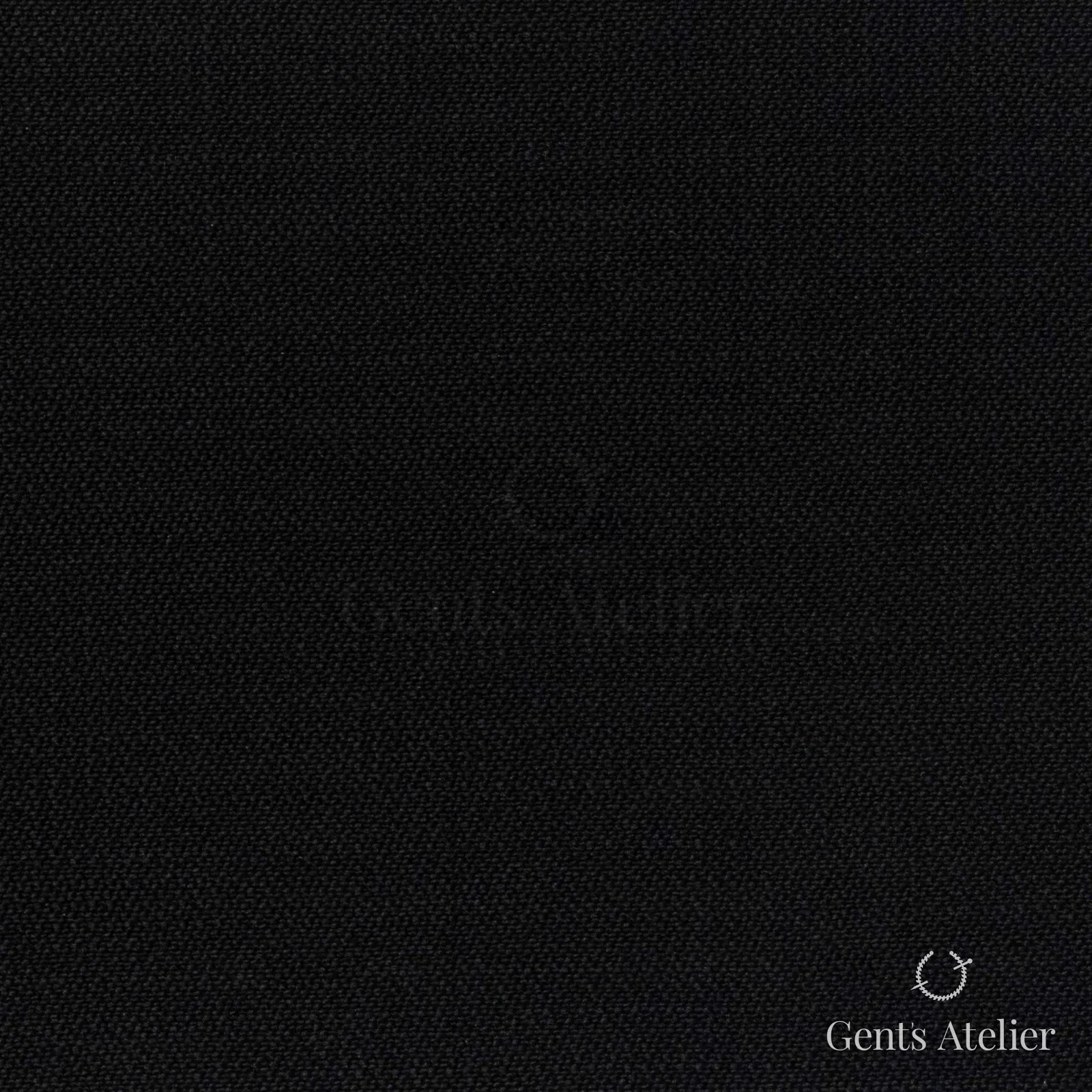Костюмная ткань Marzoni 609 - 978 / 900 — Чёрный, однотонная, 100% шерсть