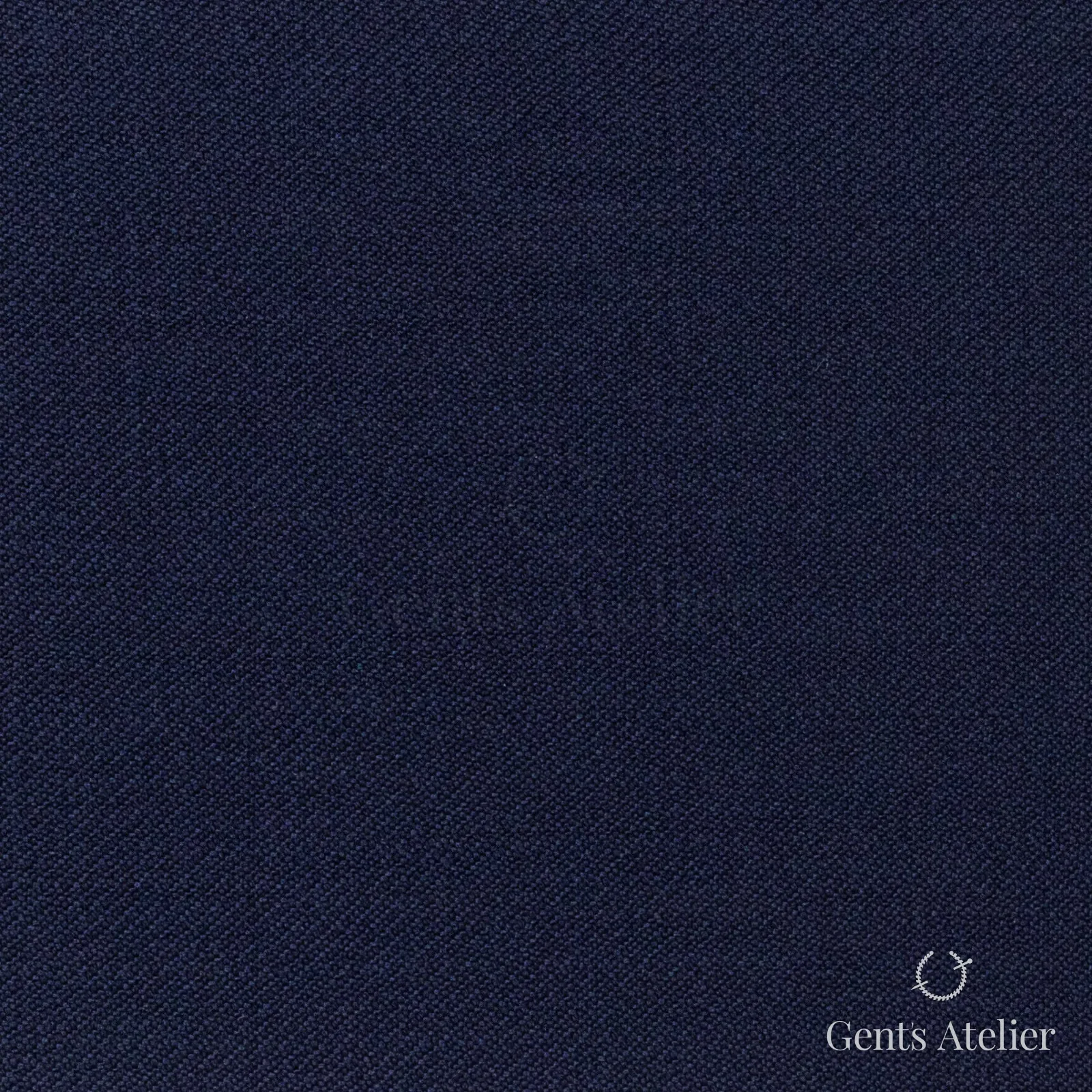 Костюмная ткань Marzoni 620 - 751 / 700 — Тёмно-синий, однотонная, 100% шерсть