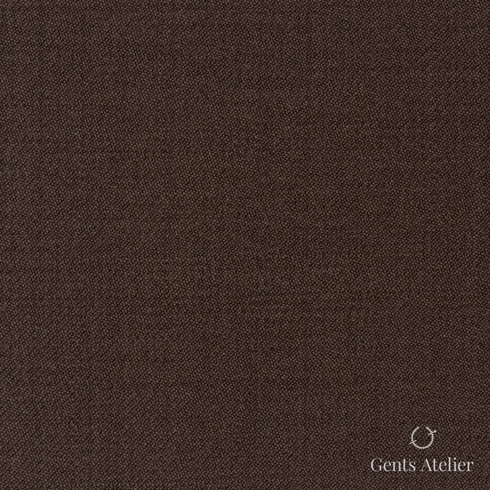 Костюмная ткань Marzoni 620 - 780 / 700 — Коричневый, однотонная, 100% шерсть