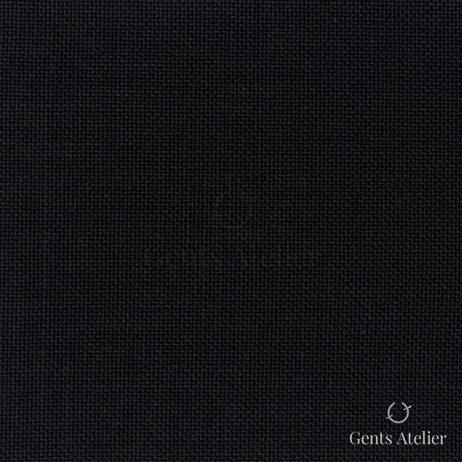 Костюмная ткань Marzoni 620 - 937 / 900 — Чёрный, однотонная, 100% шерсть