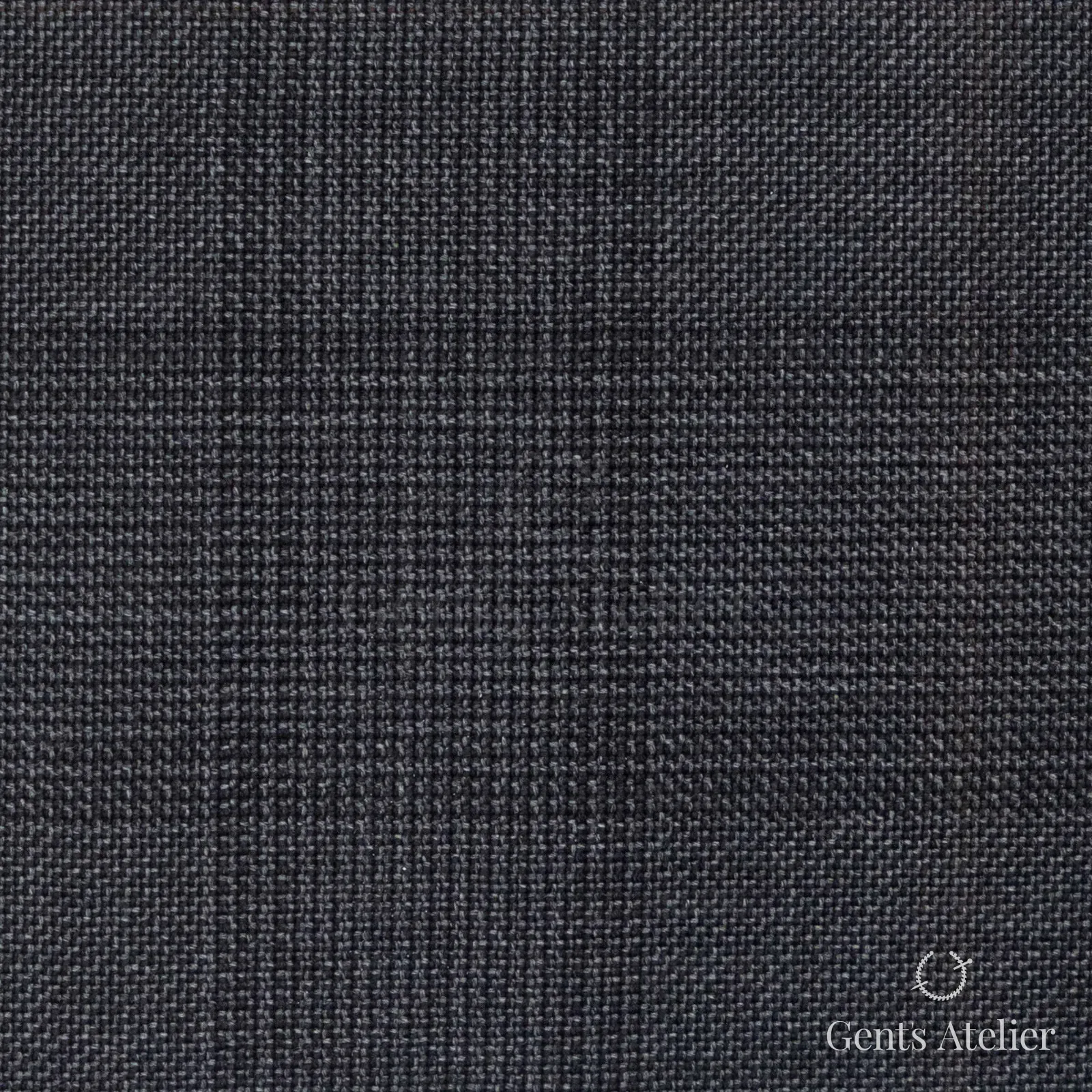 Костюмная ткань Marzoni 618 - 363 / 1200 — Серый, оконная клетка, 100% шерсть