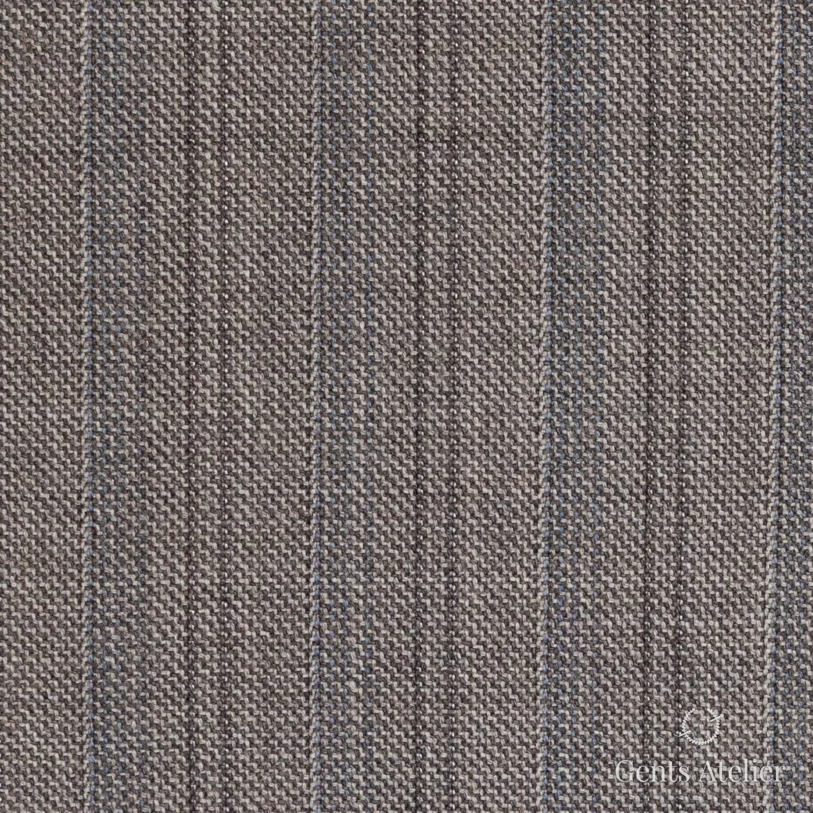 Костюмная ткань Marzoni 618 - 369 / 1200 — Бежевый, полоса, 100% шерсть