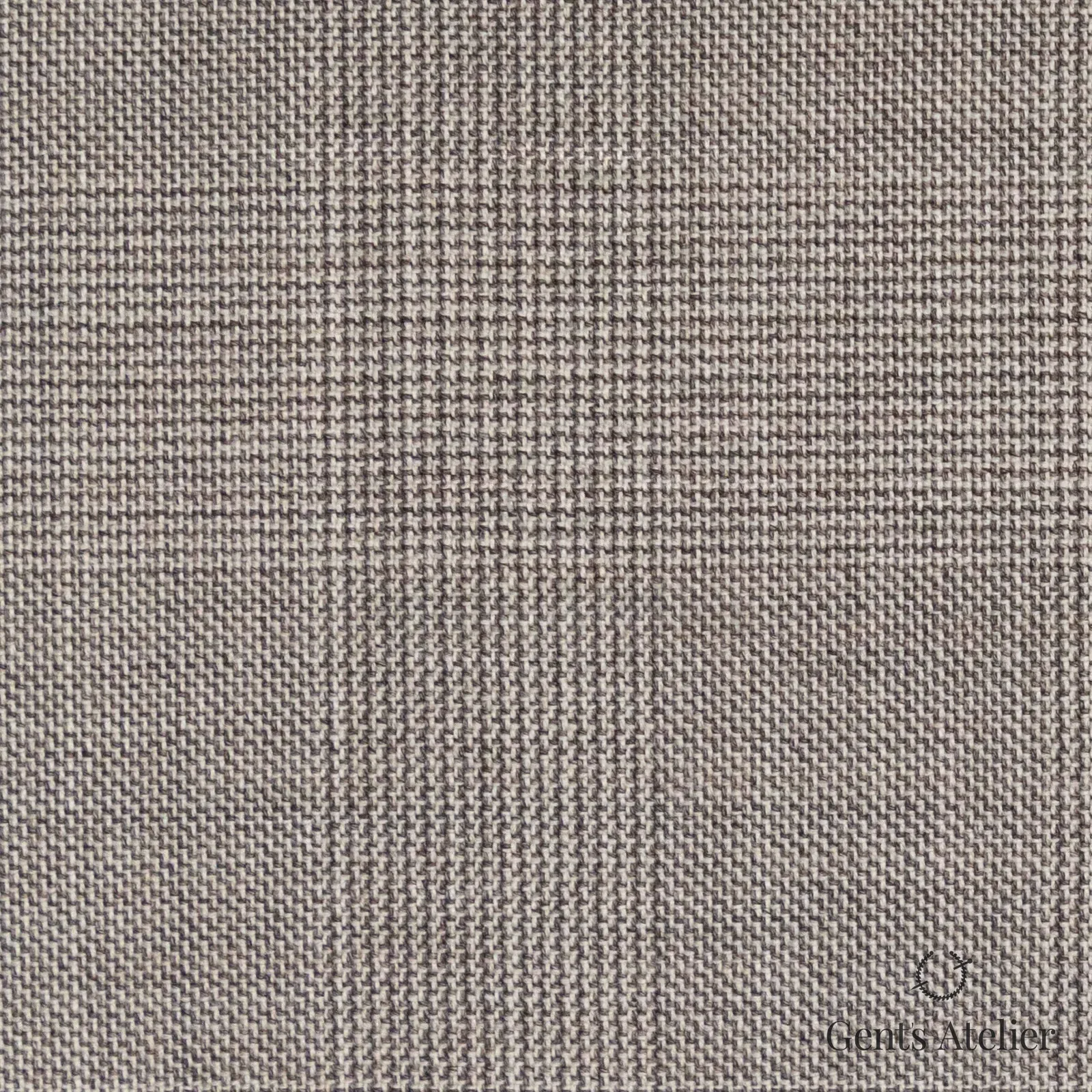Костюмная ткань Marzoni 618 - 379 / 1200 — Бежевый, гусиная лапка, 100% шерсть