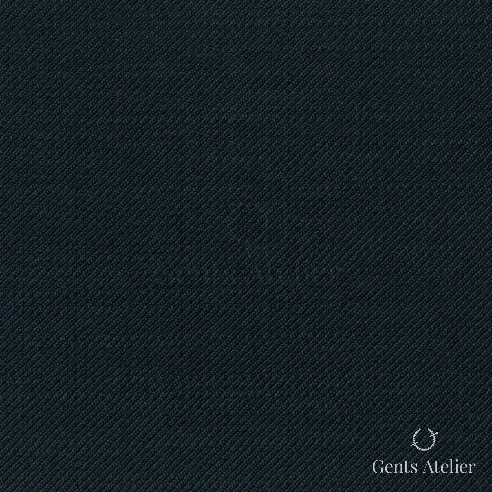 Костюмная ткань Marzoni 723 - 087 / 1100 — Тёмно-синий, однотонная, 100% шерсть
