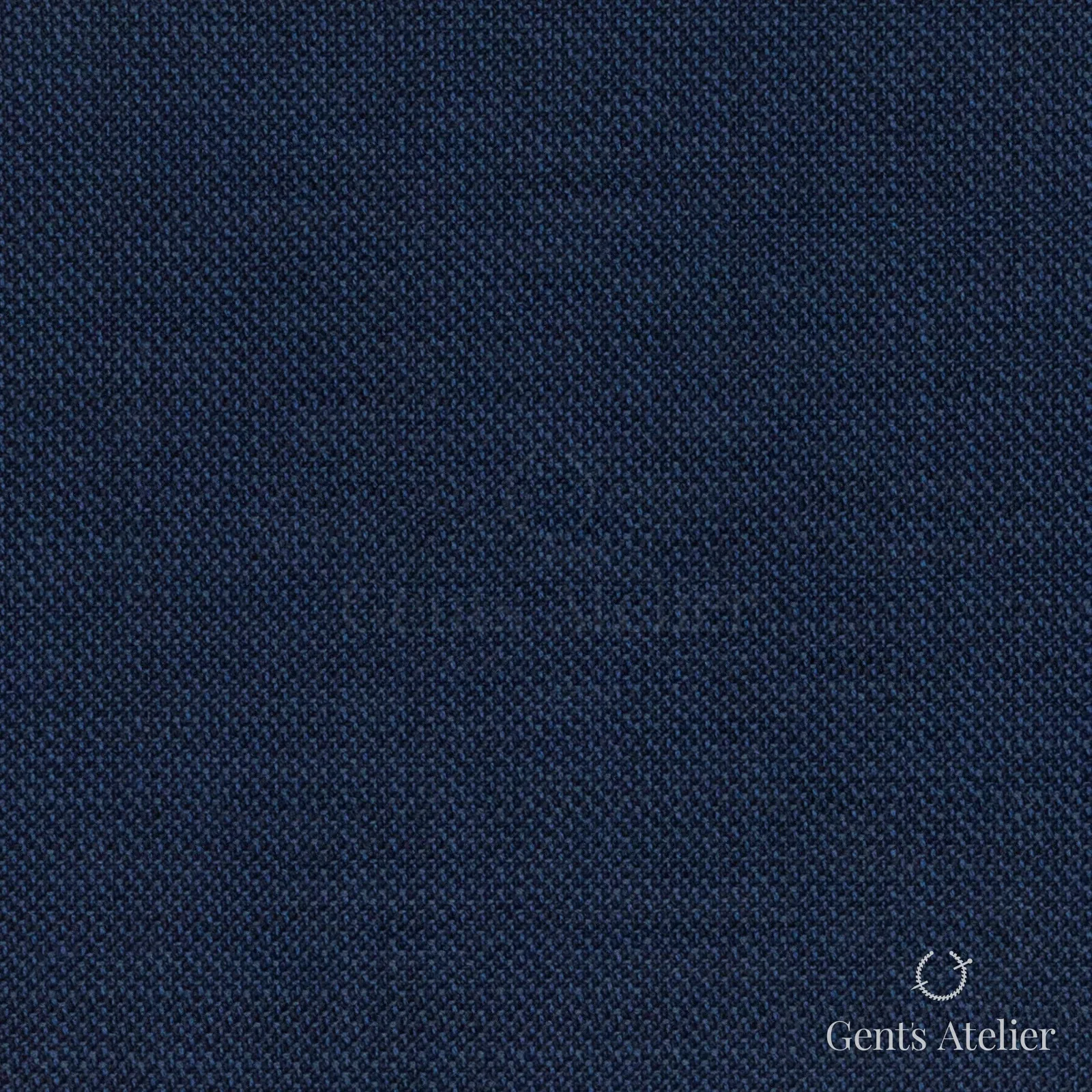 Костюмная ткань Marzoni 723 - 103 / 1100 — Синий, меланж, 100% шерсть