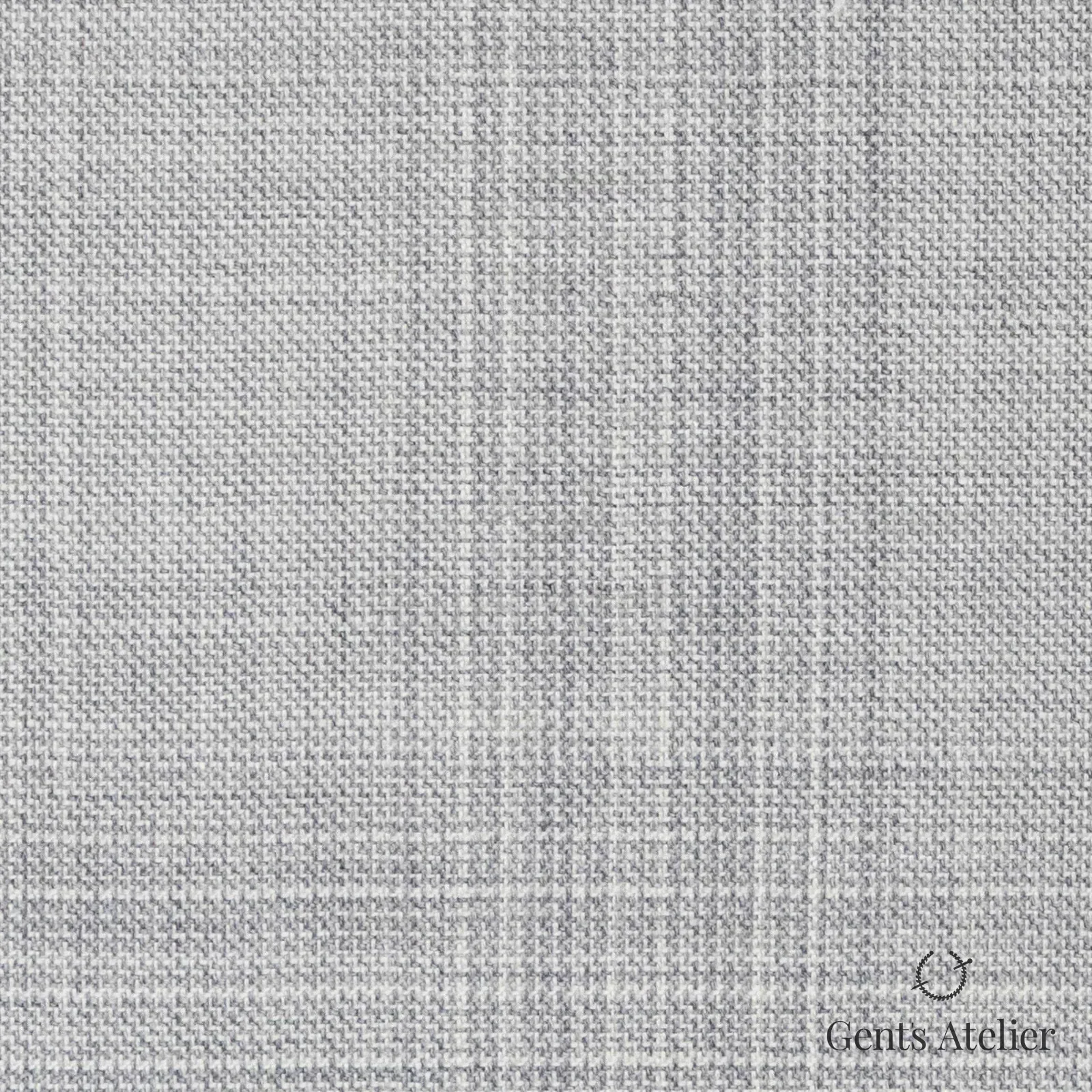 Костюмная ткань Marzoni 723 - 191 / 1100 — Светло-серый, меланж, 100% шерсть