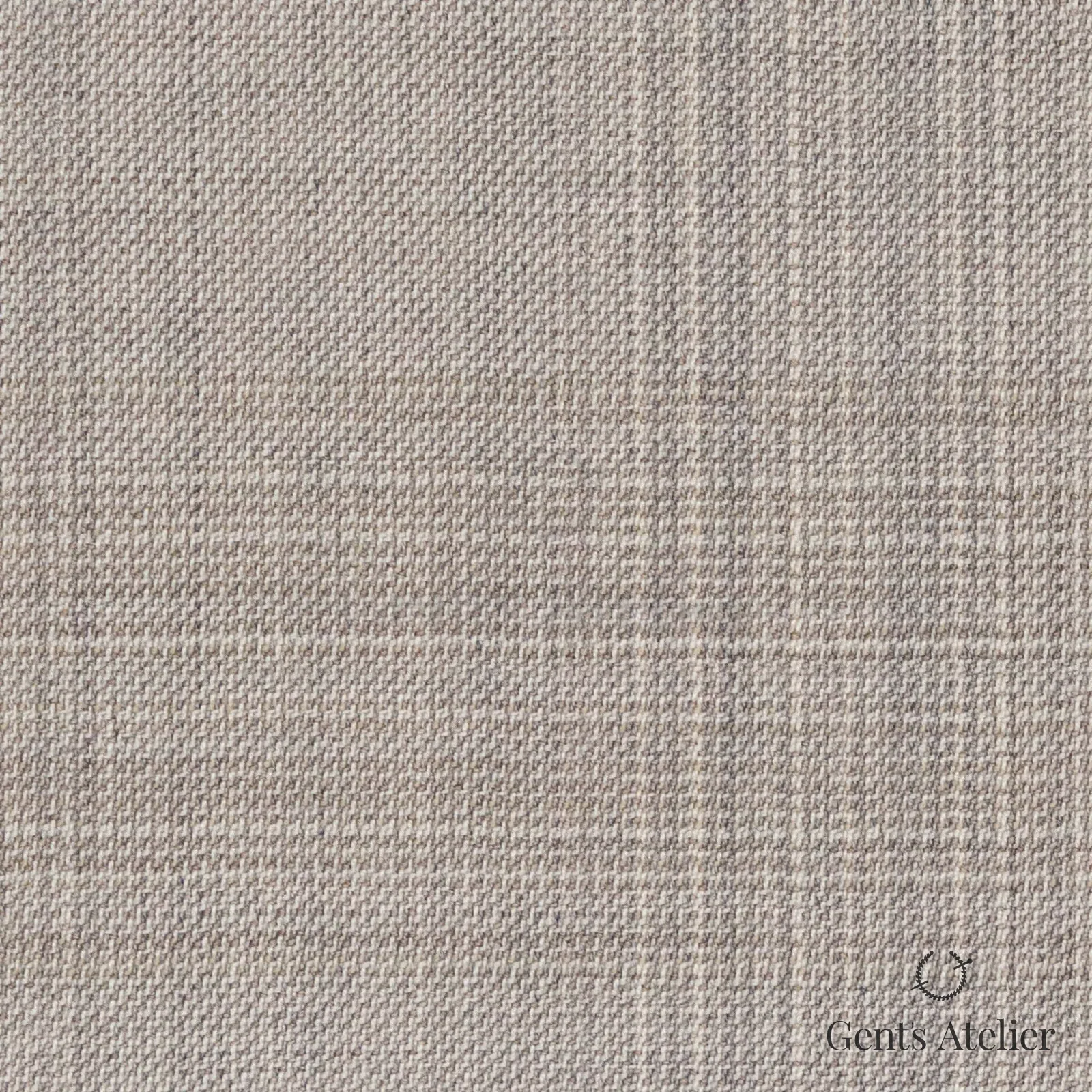 Костюмная ткань Marzoni 723 - 192 / 1100 — Бежевый, меланж, 100% шерсть