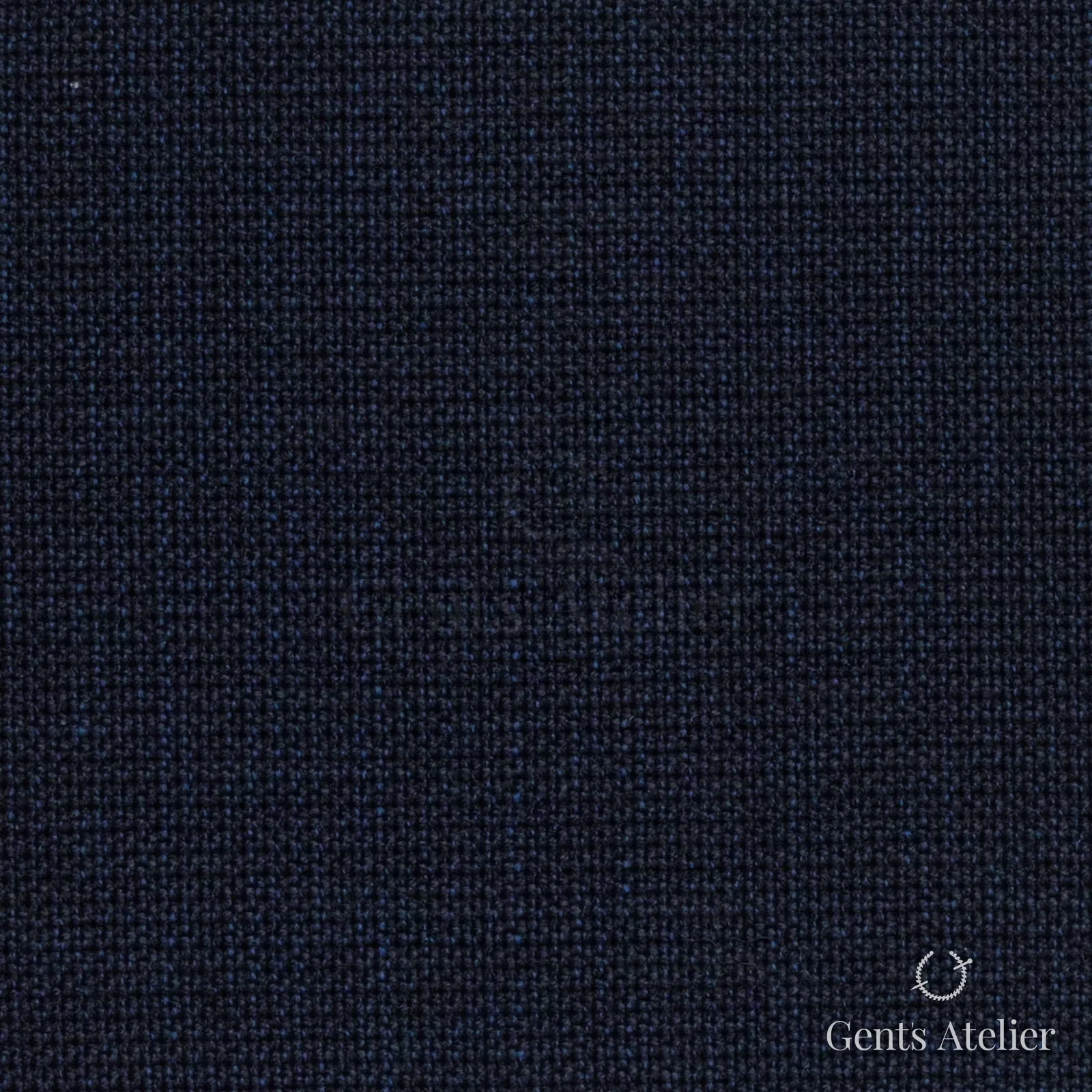 Костюмная ткань Marzoni 723 - 203 / 1100 — Тёмно-синий, меланж, 100% шерсть