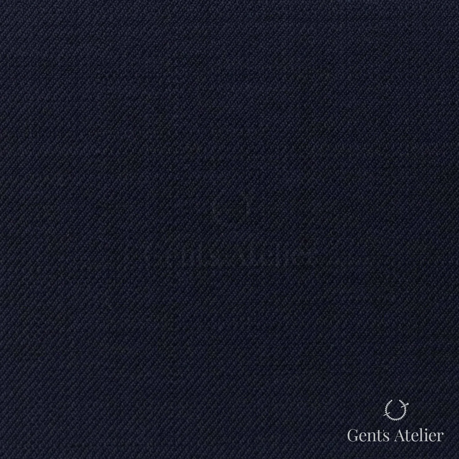 Костюмная ткань Marzoni 725 - 424 / 1300 — Тёмно-синий, однотонная, 100% шерсть