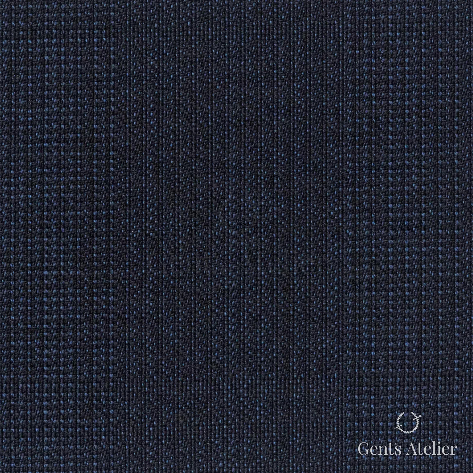 Костюмная ткань Marzoni 609 - 893 / 1200 — Navy-, гусиная лапка, 100% шерсть