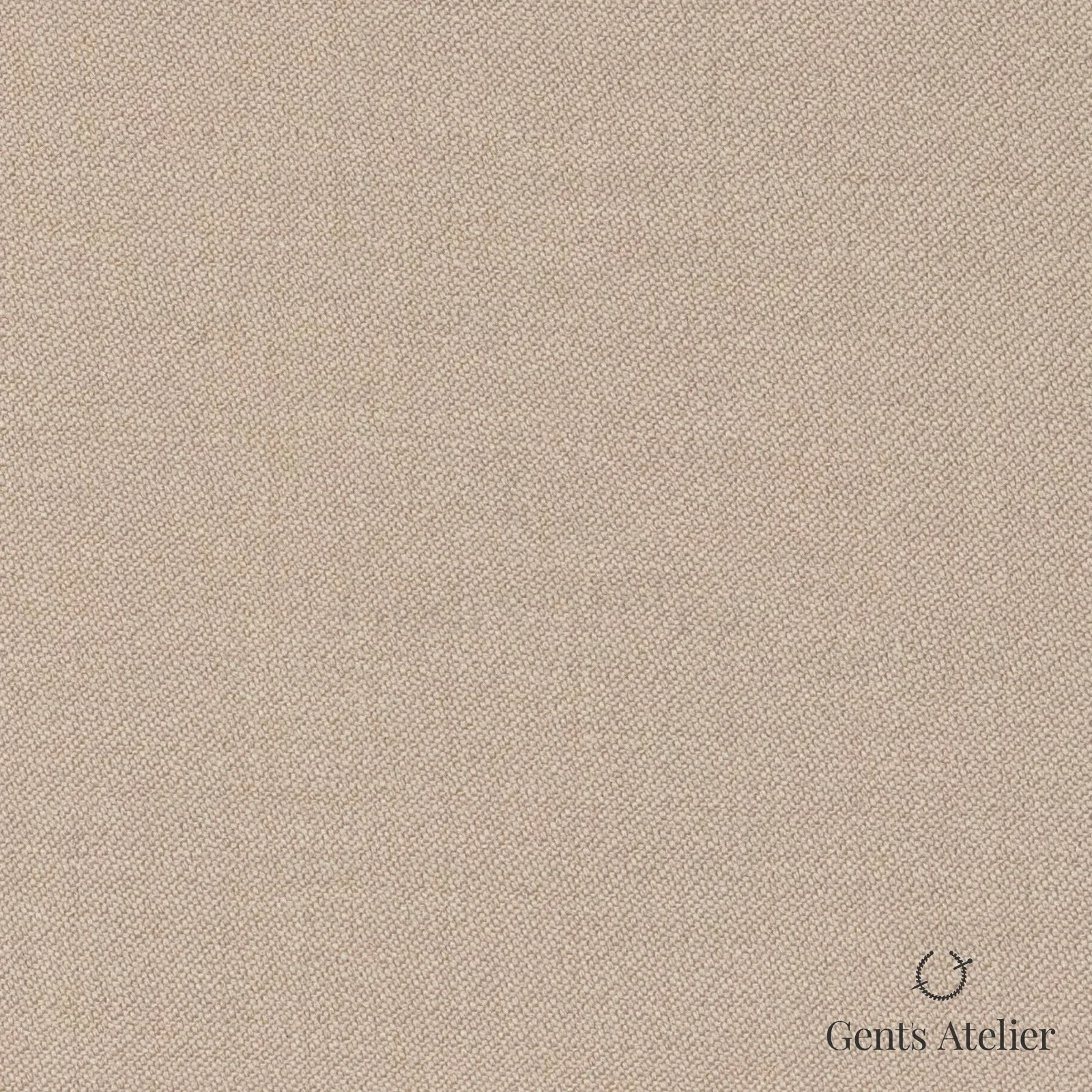 Костюмная ткань Marzoni 620 - 803 / 700 — Бежевый, однотонная, 100% шерсть