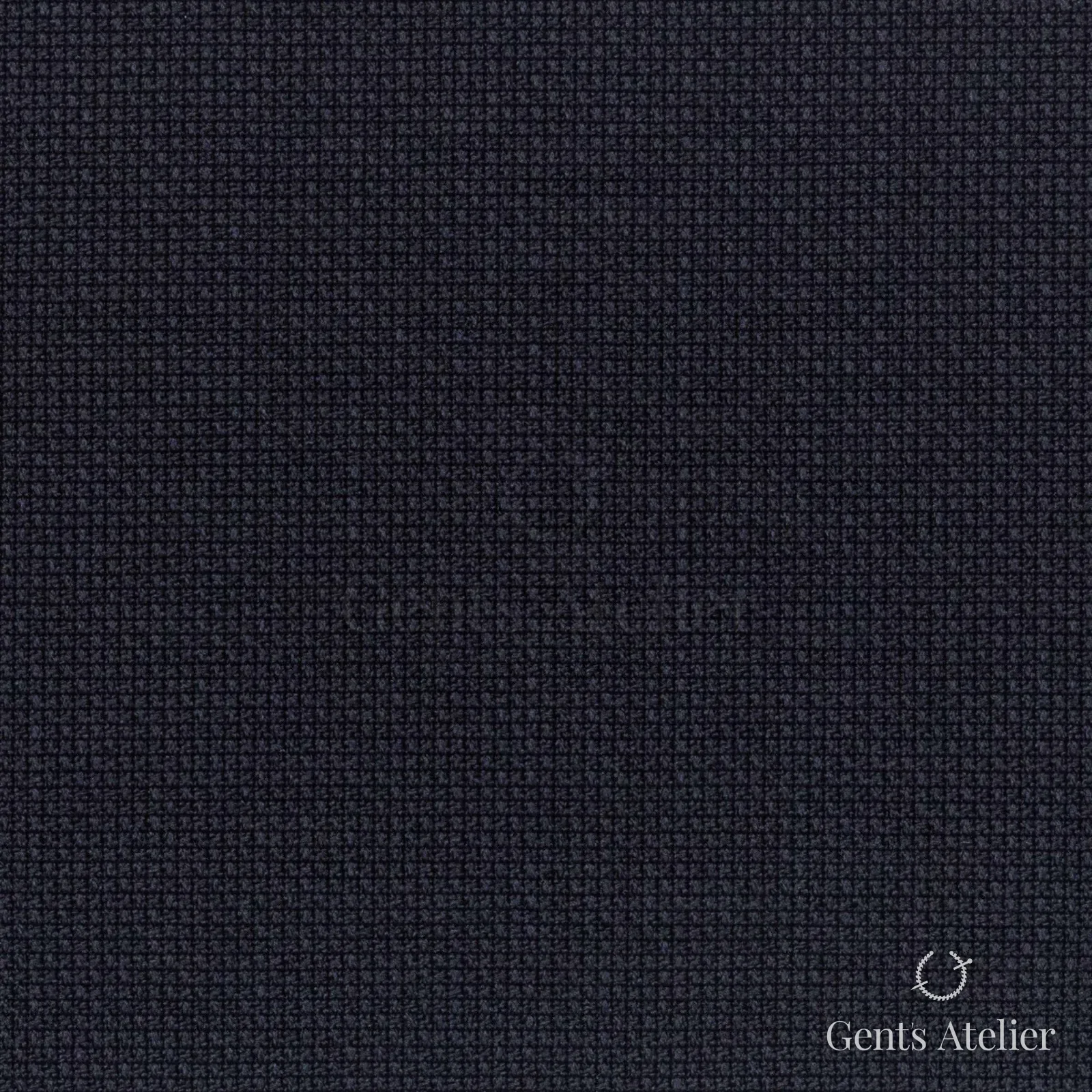 Костюмная ткань Marzoni 621 - 115 / 900 — Тёмно-синий, гусиная лапка, 100% шерсть