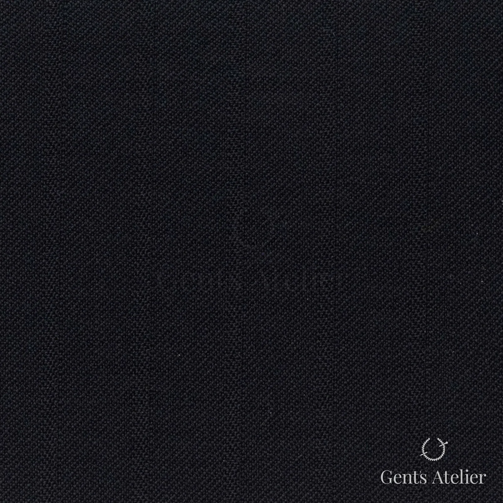 Костюмная ткань Marzoni 621 - 118 / 900 — Чёрный, однотонная, 100% шерсть