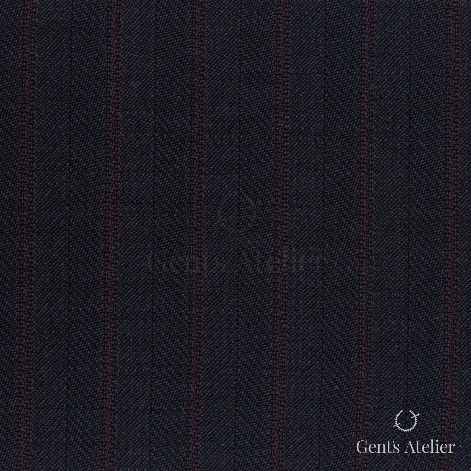 Костюмная ткань Marzoni 721 - 122 / 900 — Тёмно-синий / Красный, полоса, 100% шерсть