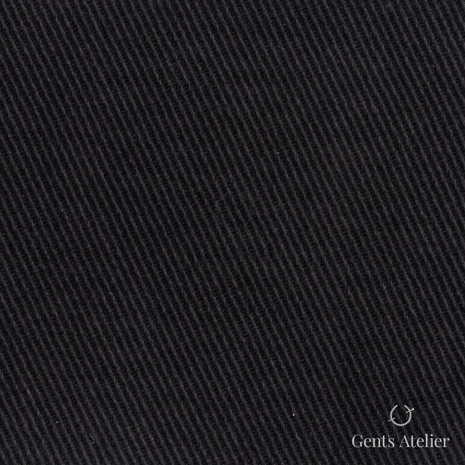 Костюмная ткань Marzoni 611 - 339 / 600 — Dark Gray, однотонная, 100% хлопок