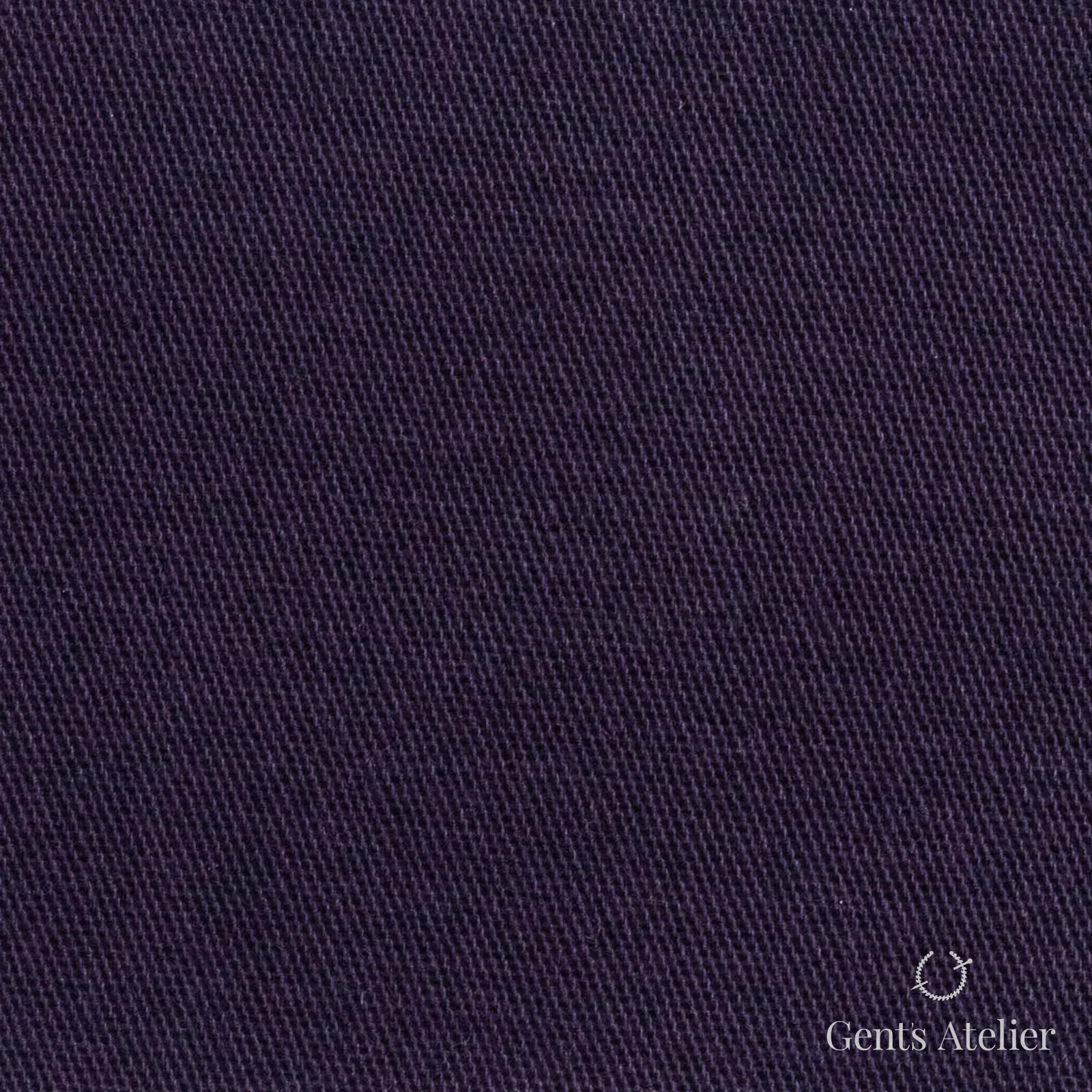 Костюмная ткань Marzoni 611 - 364 / 600 — Deep Purple, однотонная, 98% хлопок, 2% лайкра
