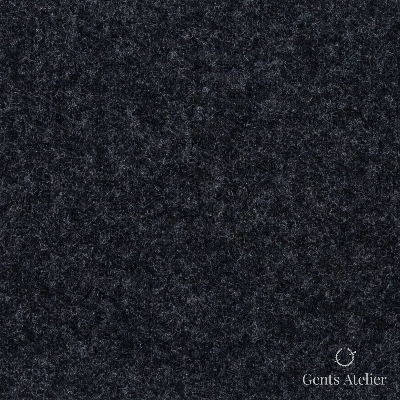 Костюмная ткань Marzoni 620 - 824 / 900 — Антрацит, однотонная, 100% шерсть