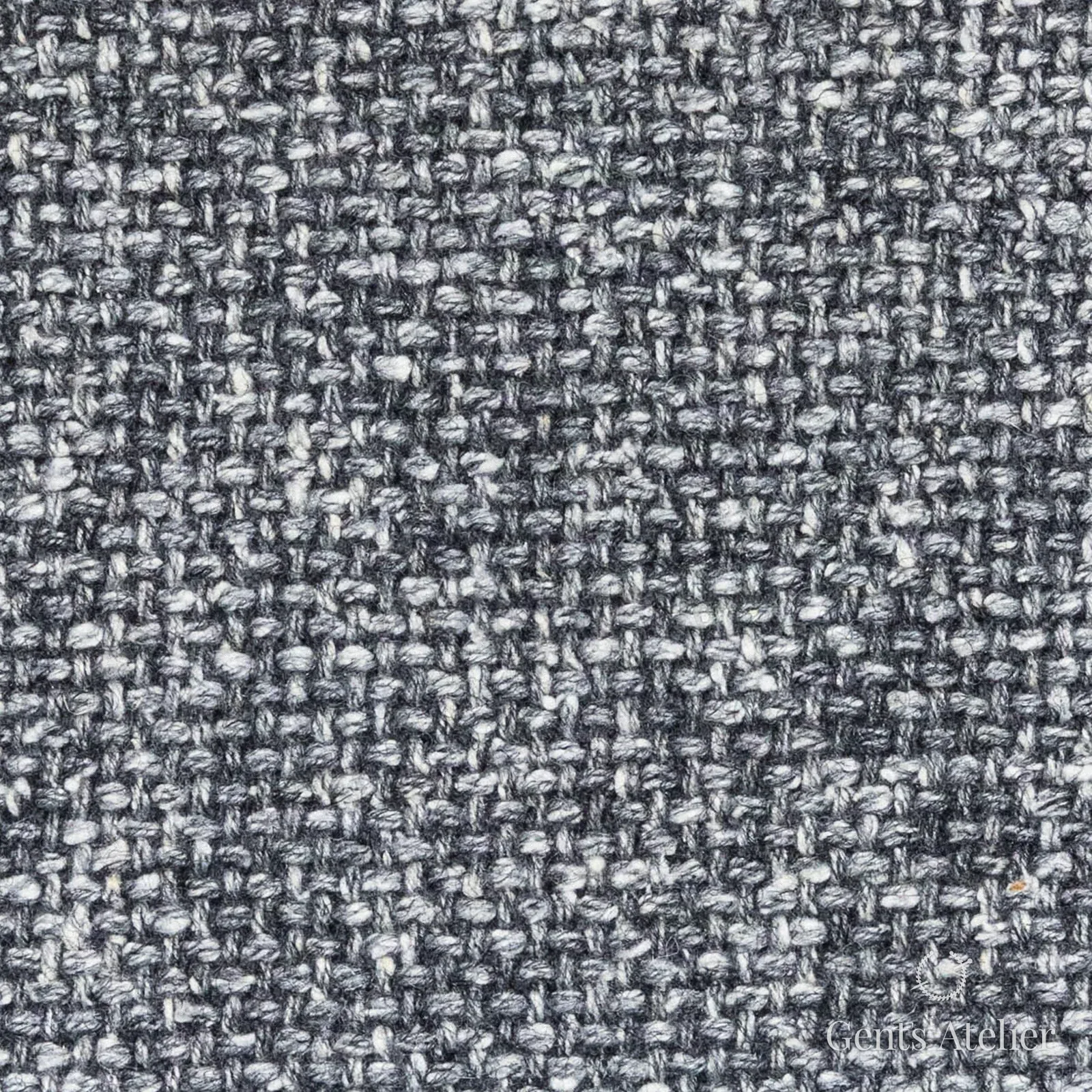 Костюмная ткань Marzoni 641 - 152 / 1300 — Серый, меланж, 65% шерсть, 35% шёлк