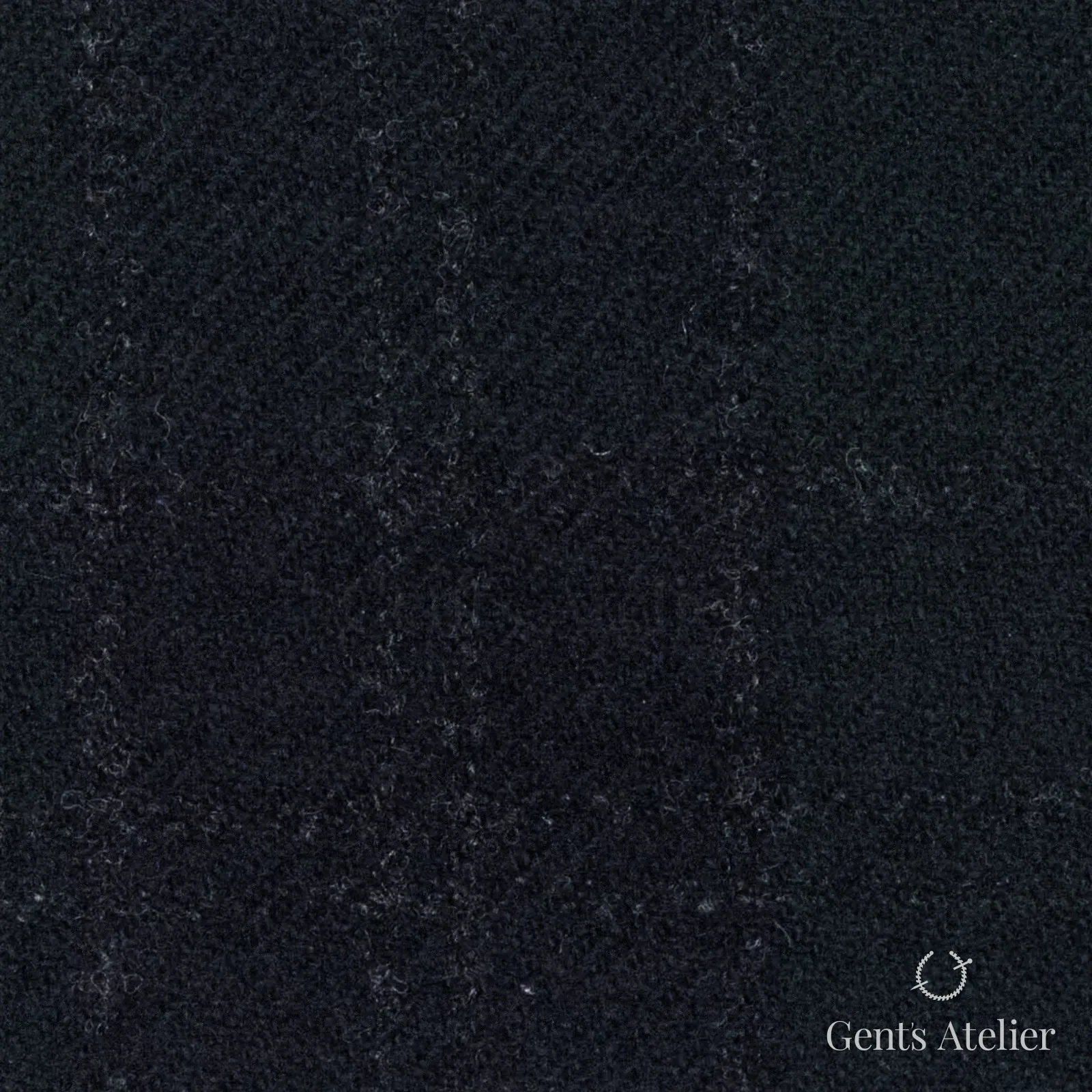 Костюмная ткань Marzoni 651 - 014 / 1200 — Тёмно-синий / Зелёный, однотонная, 90% шерсть, 10% кашемир