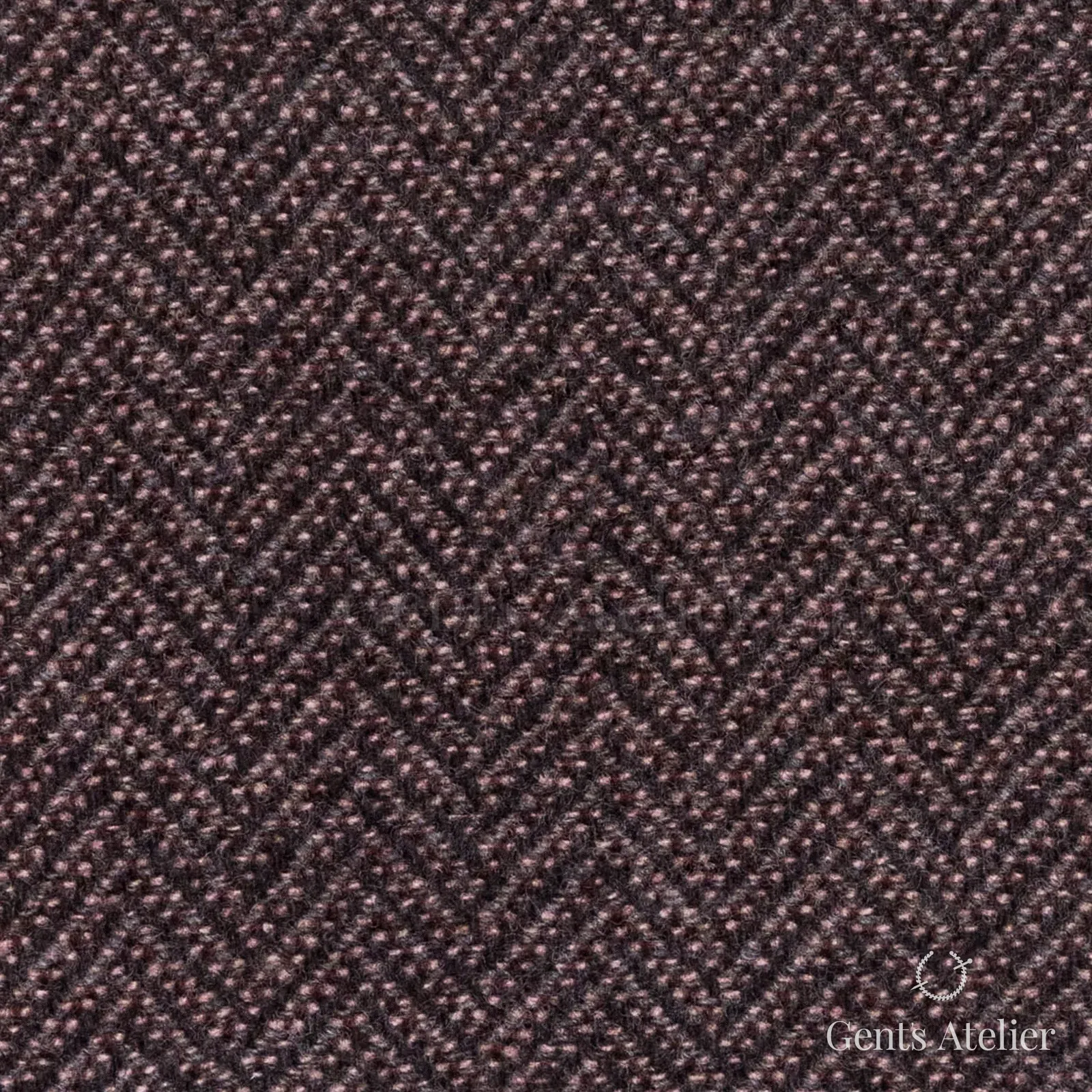 Костюмная ткань Marzoni 651 - 621 / 1500 — Красный, ёлочка, 90% шерсть, 10% кашемир