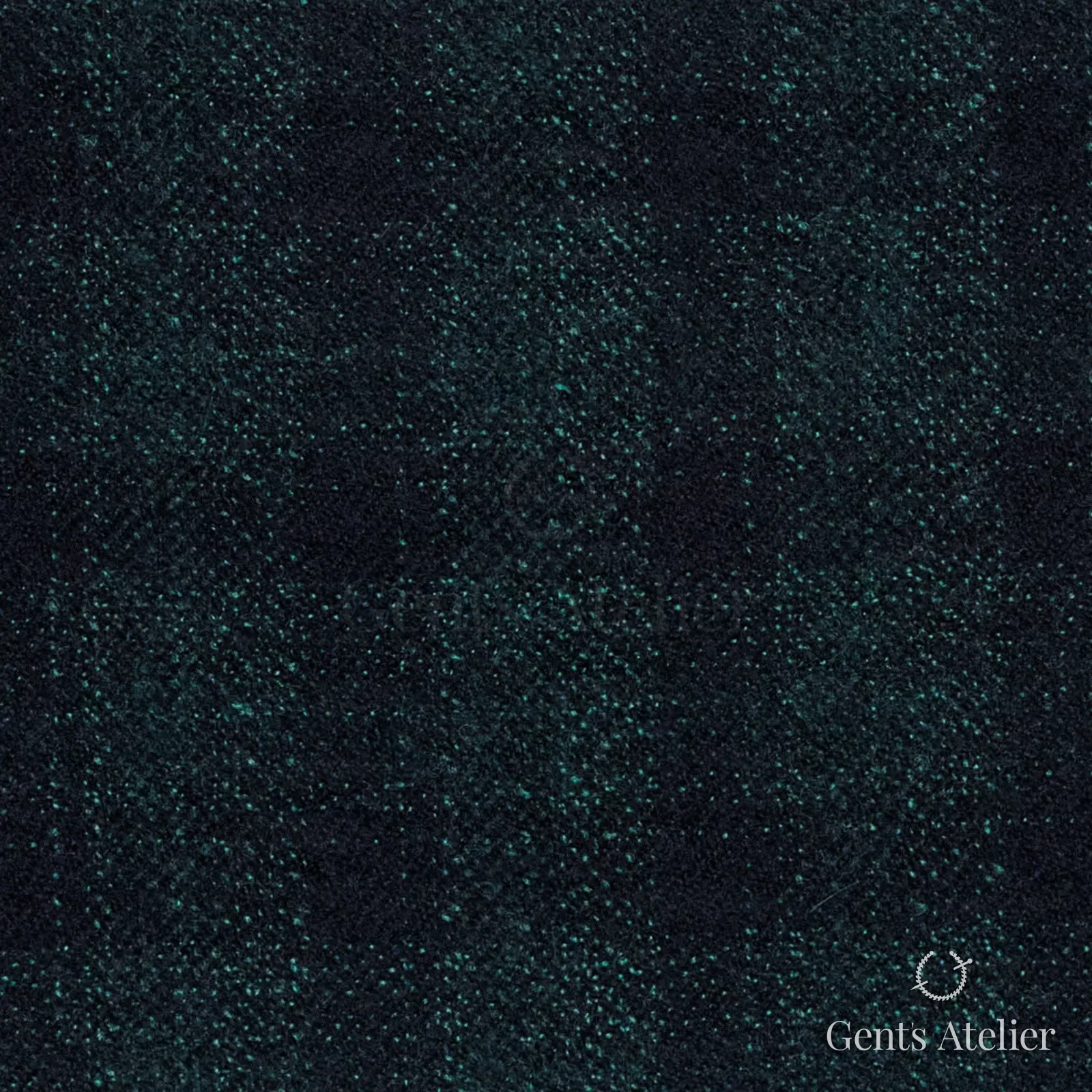 Костюмная ткань Marzoni 651 - 656 / 1200 — Тёмно-синий / Зелёный, клетка, 100% шерсть