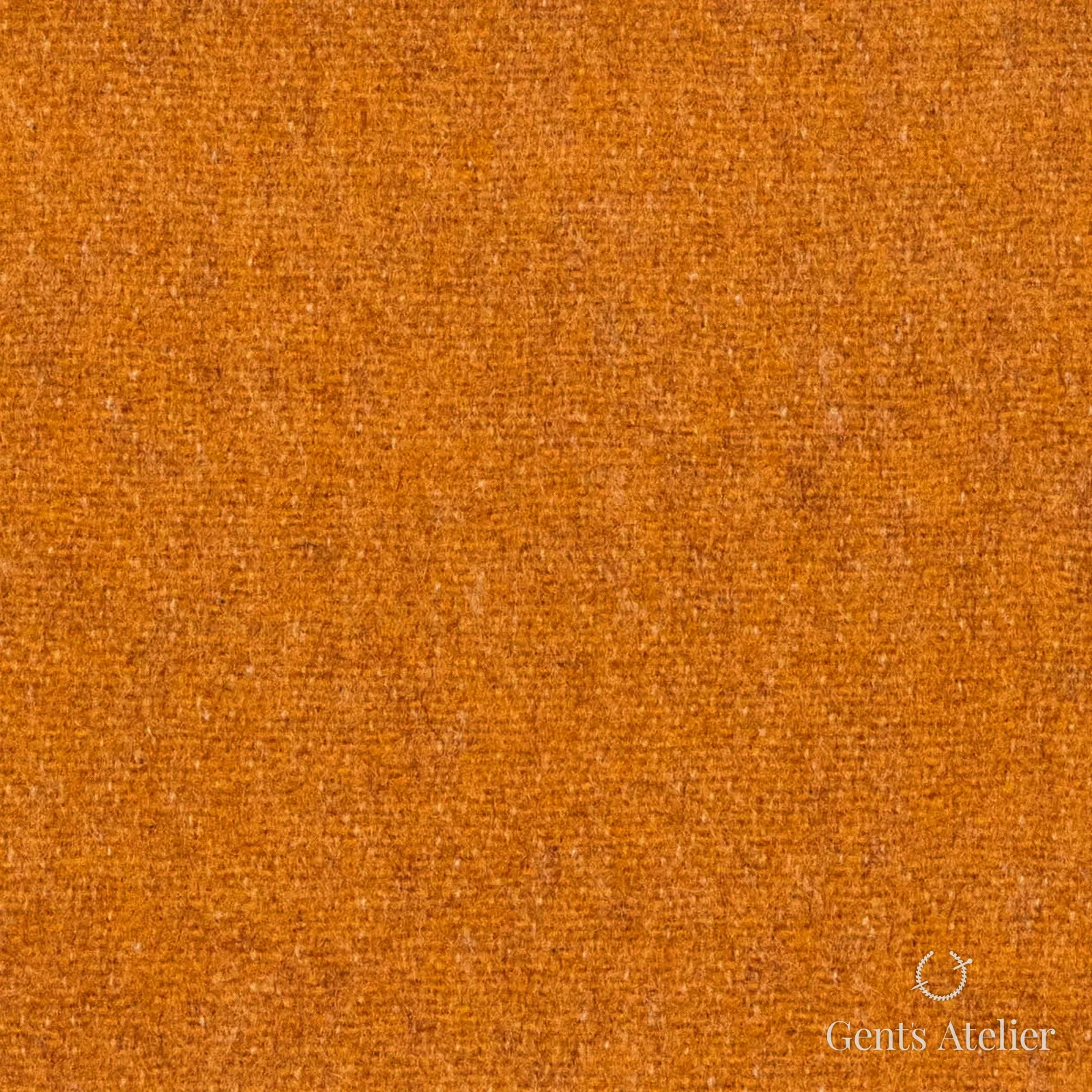 Костюмная ткань Marzoni 662 - 008 / 2500 — Orange / Коричневый, однотонная, 90% шерсть, 10% кашемир