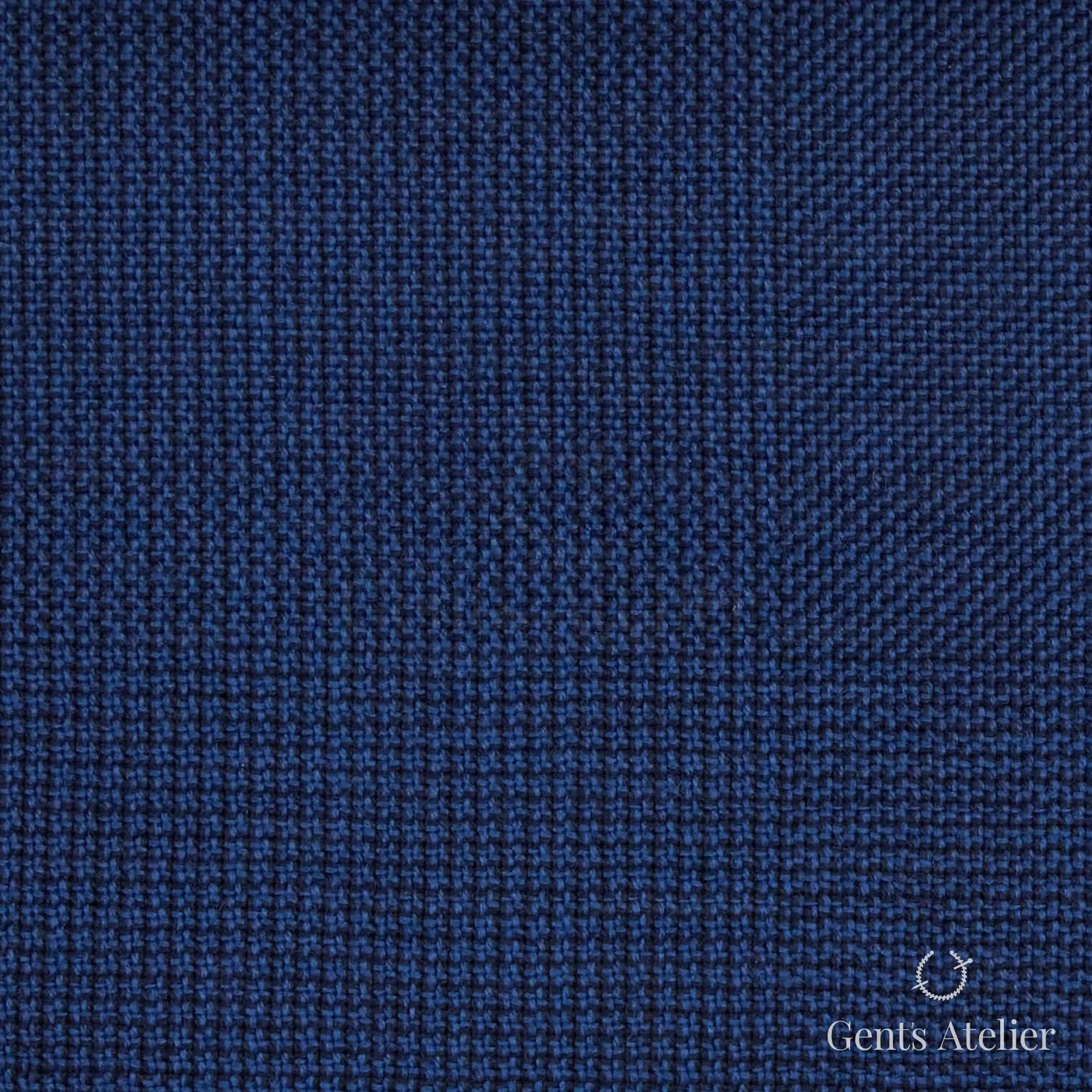Костюм из Vitale Barberis Canonico TTV2095 — синий бёрдсай, 100% Шерсть