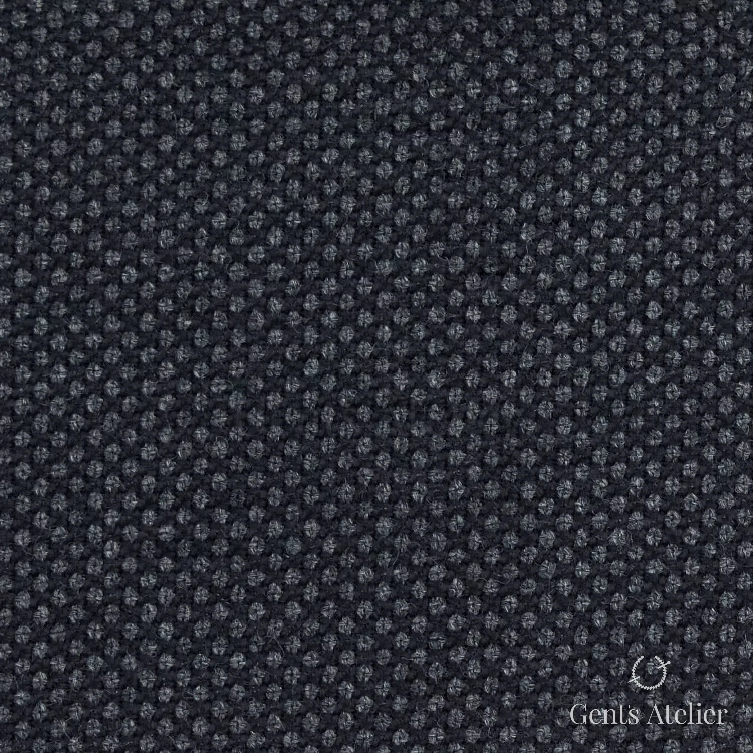 Костюм из Vitale Barberis Canonico TTV2111 — тёмно-синий с микродотом, 100% Шерсть
