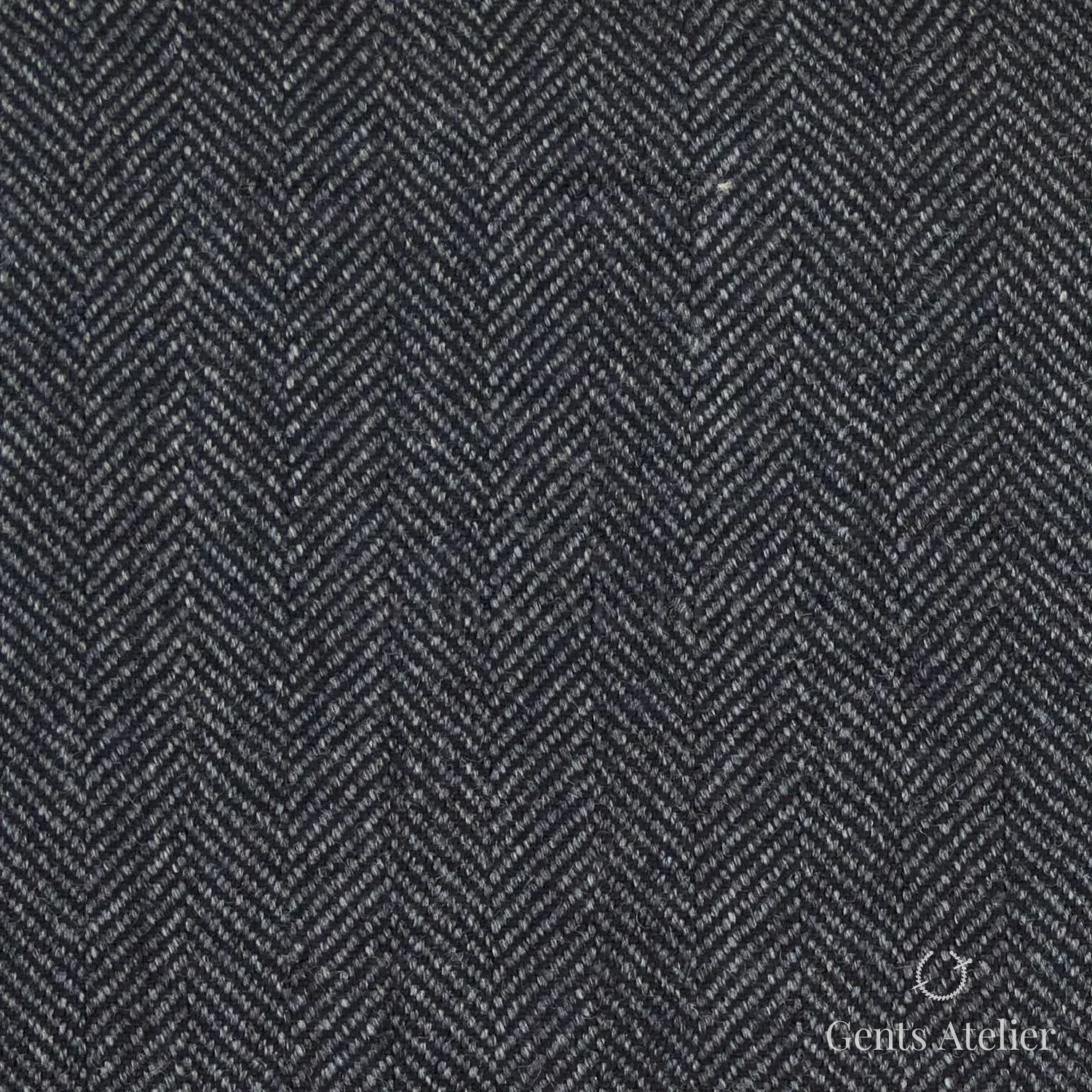 Костюм из Vitale Barberis Canonico TTV2138 — тёмно-серый ёлочка, 100% Шерсть