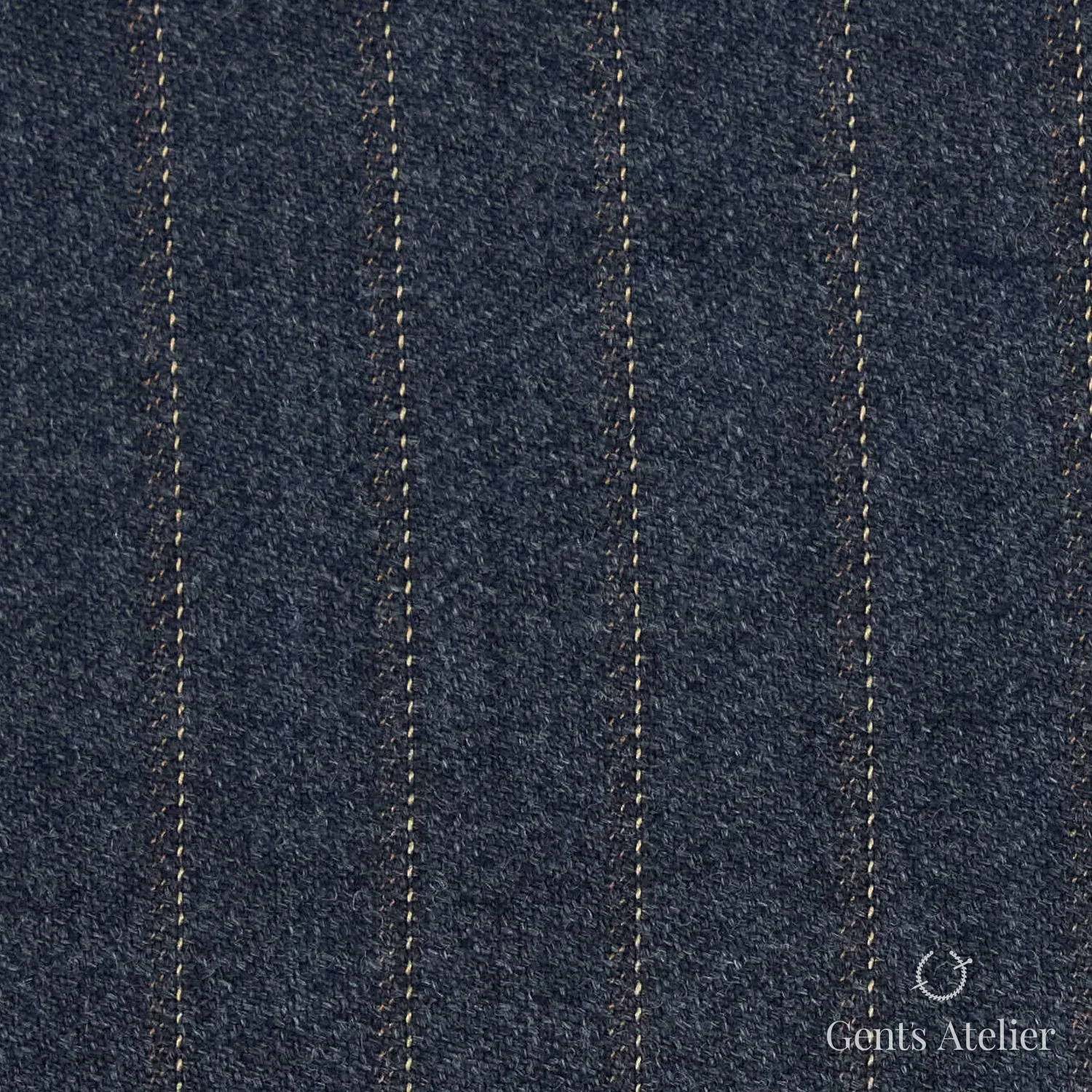 Костюм из Vitale Barberis Canonico TTV2608 — тёмно-серый полоска, 100% Шерсть