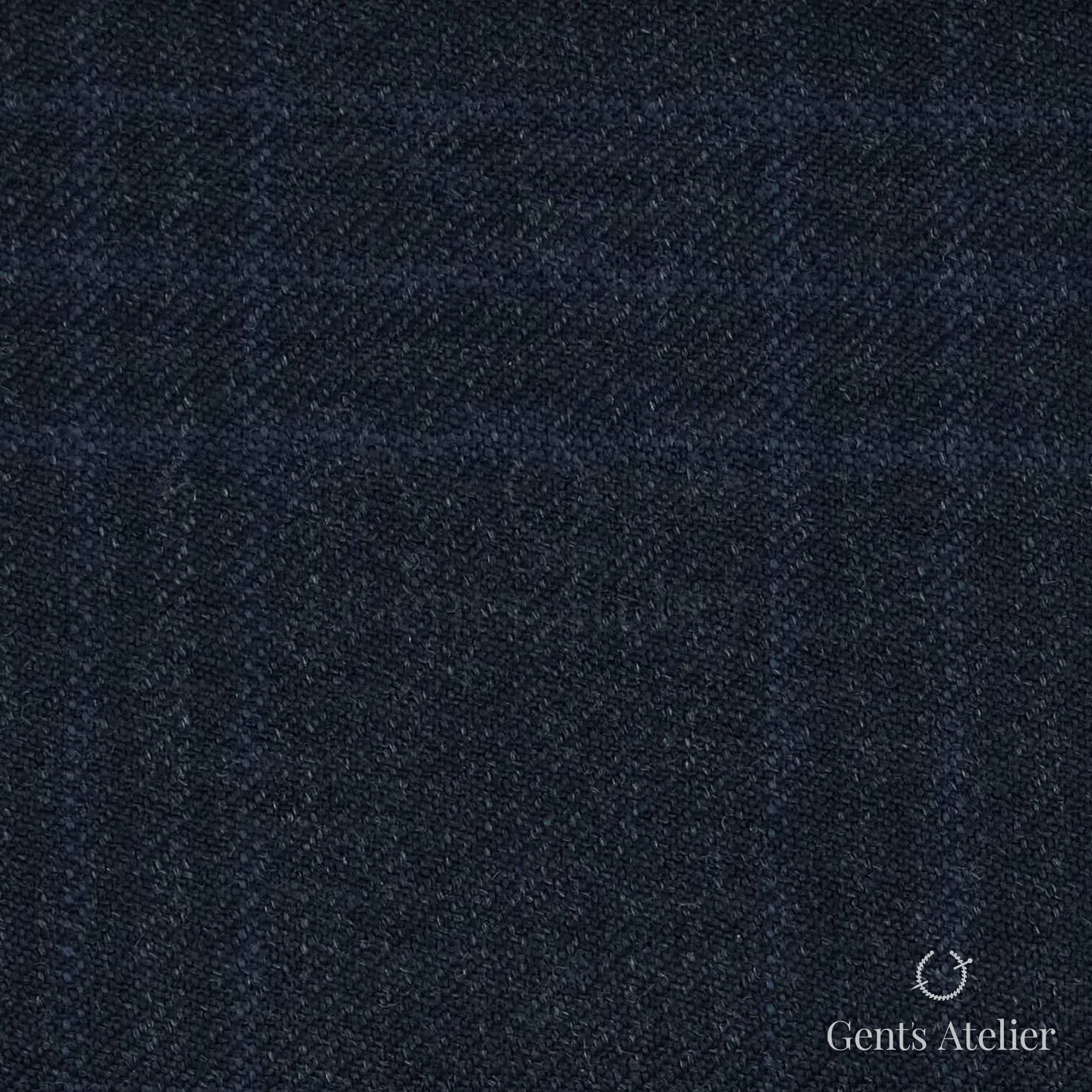 Костюм из Vitale Barberis Canonico TTV2614 — тёмно-серо-синий виндоупейн, 100% Шерсть