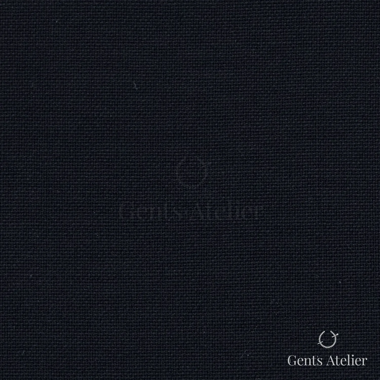 Костюм из Vitale Barberis Canonico TTV2124 — чёрно-синий меланж, 100% Шерсть