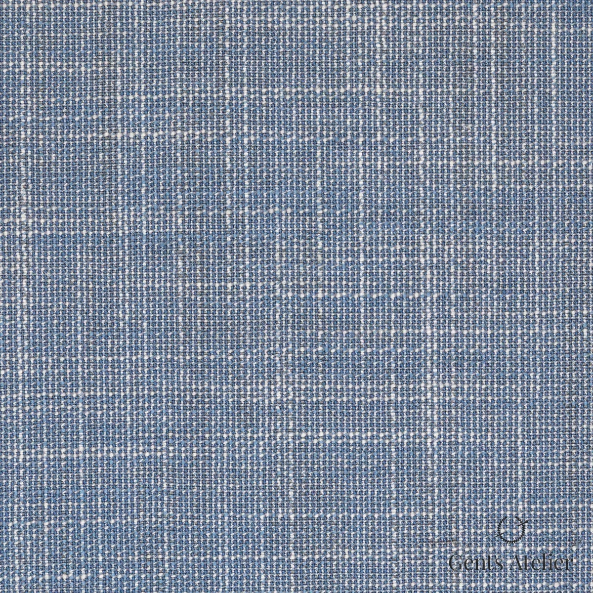 Костюм из Sienna JX4301 — джинсово-голубой меланж, 35% Шерсть, 50% Вискоза, 10% Лён, 5% Шёлк
