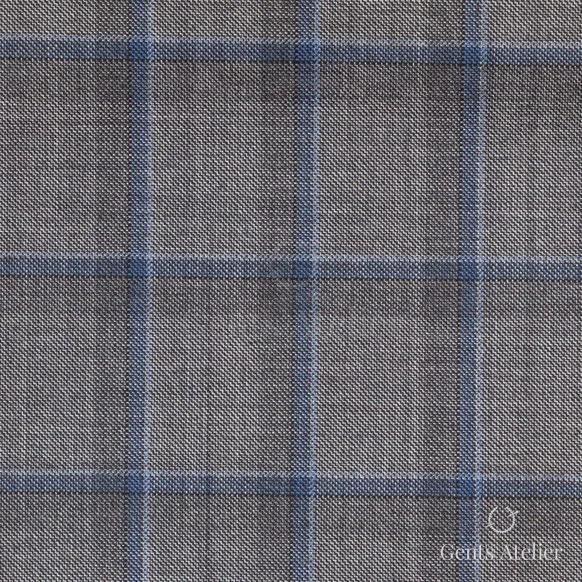 Костюм из Stylbiella 35004/18 — серый, 100% шерсть