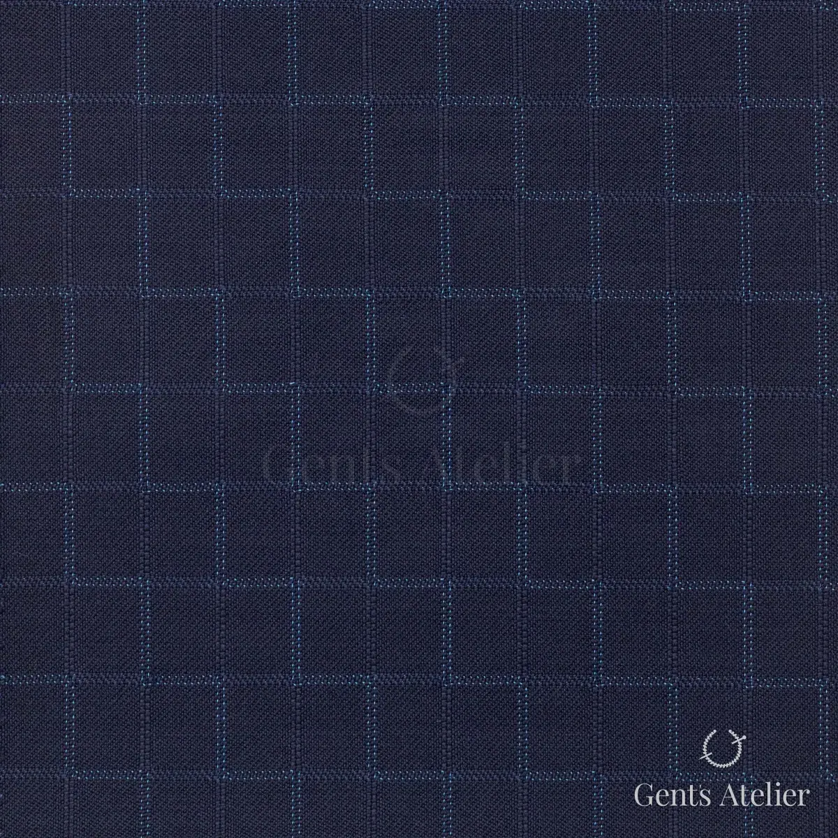 Костюм из Stylbiella 40020/13 — тёмно-синий, 100% шерсть