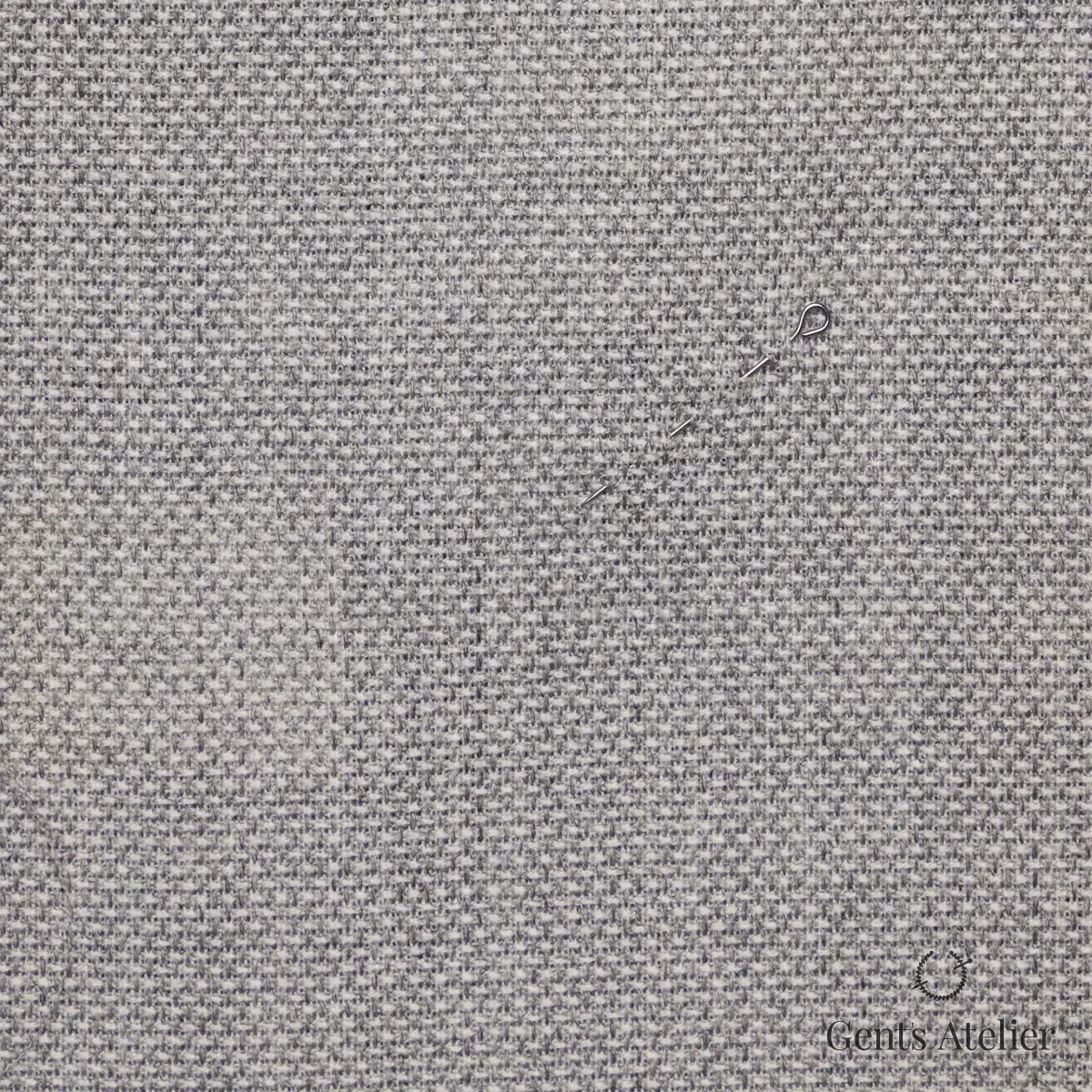 Костюм из Stylbiella 56176/13 — светло-серый, 100% шерсть