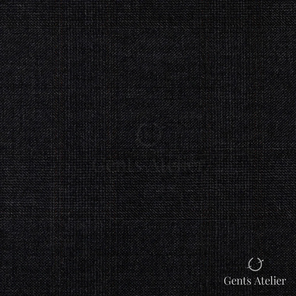 Костюм из Stylbiella 34788 — тёмно-синий меланж, почти чёрный, однотонный, 100%WO