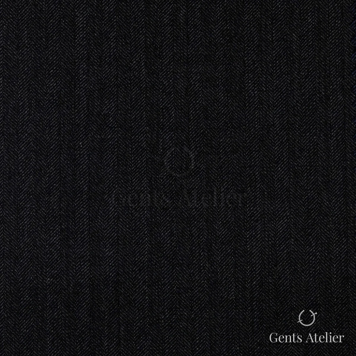 Костюм из Stylbiella 34824 — тёмно-синий, почти чёрный, ёлочка, 100%WO