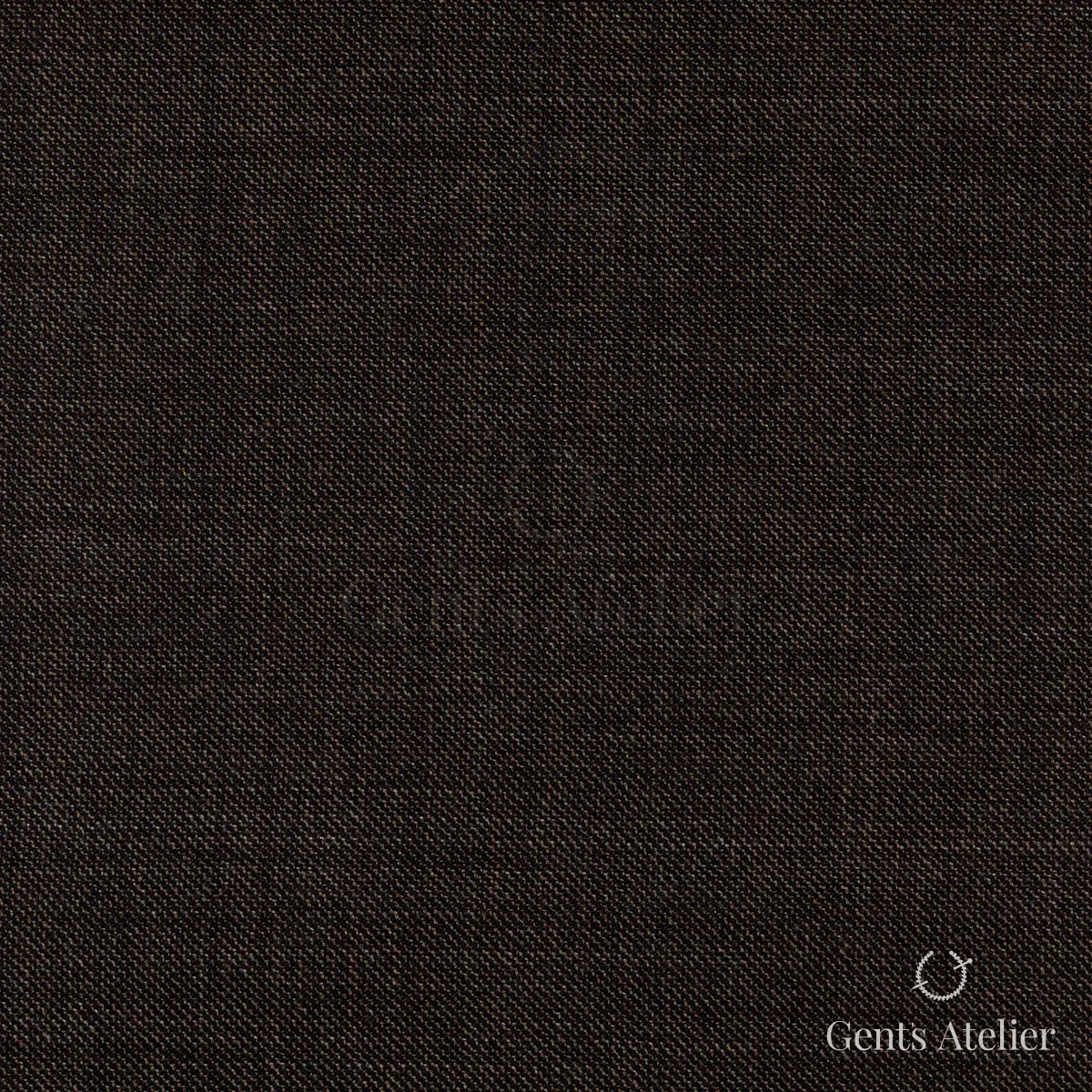 Костюм из Stylbiella 34844 — тёмно-коричневый меланж, 100%WO