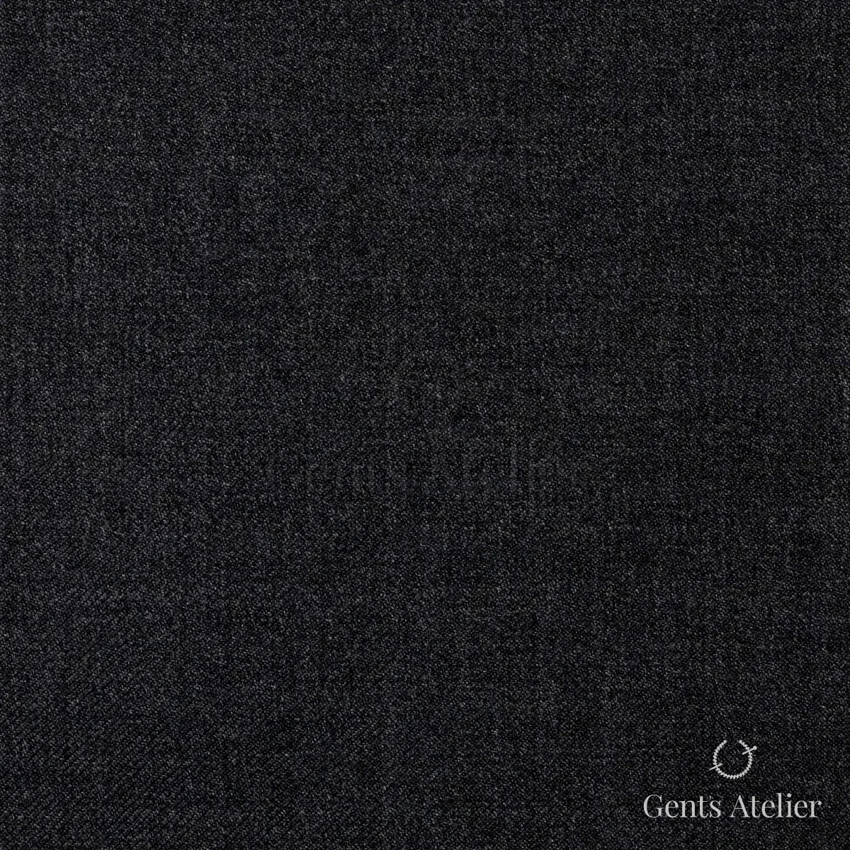 Костюм из Stylbiella 34856 — тёмно-угольный, почти чёрный, твил, 100%WO