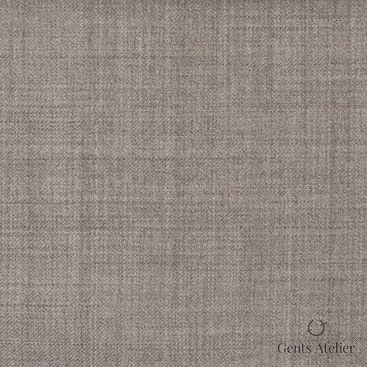 Костюм из Stylbiella 34858 — светло-серо-бежевый меланж, 100%WO
