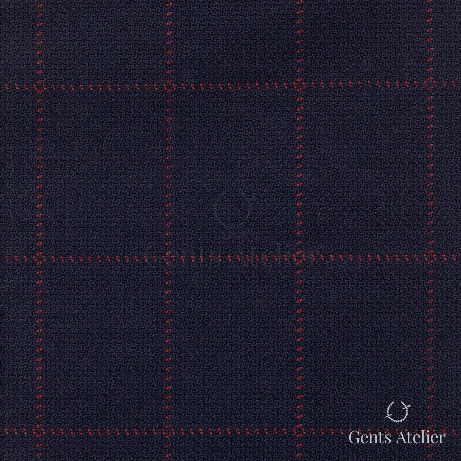 Зимний костюм из Vitale Barberis Canonico 1022147 — тёмно-синий, 100% Шерсть