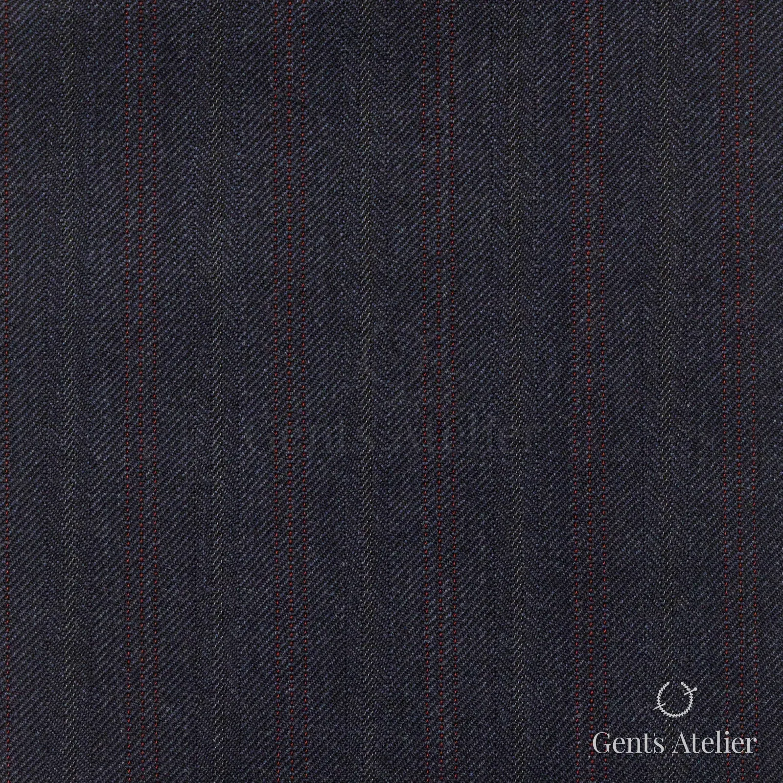 Зимний костюм из Vitale Barberis Canonico 1022153 — тёмно-синий, 100% Шерсть