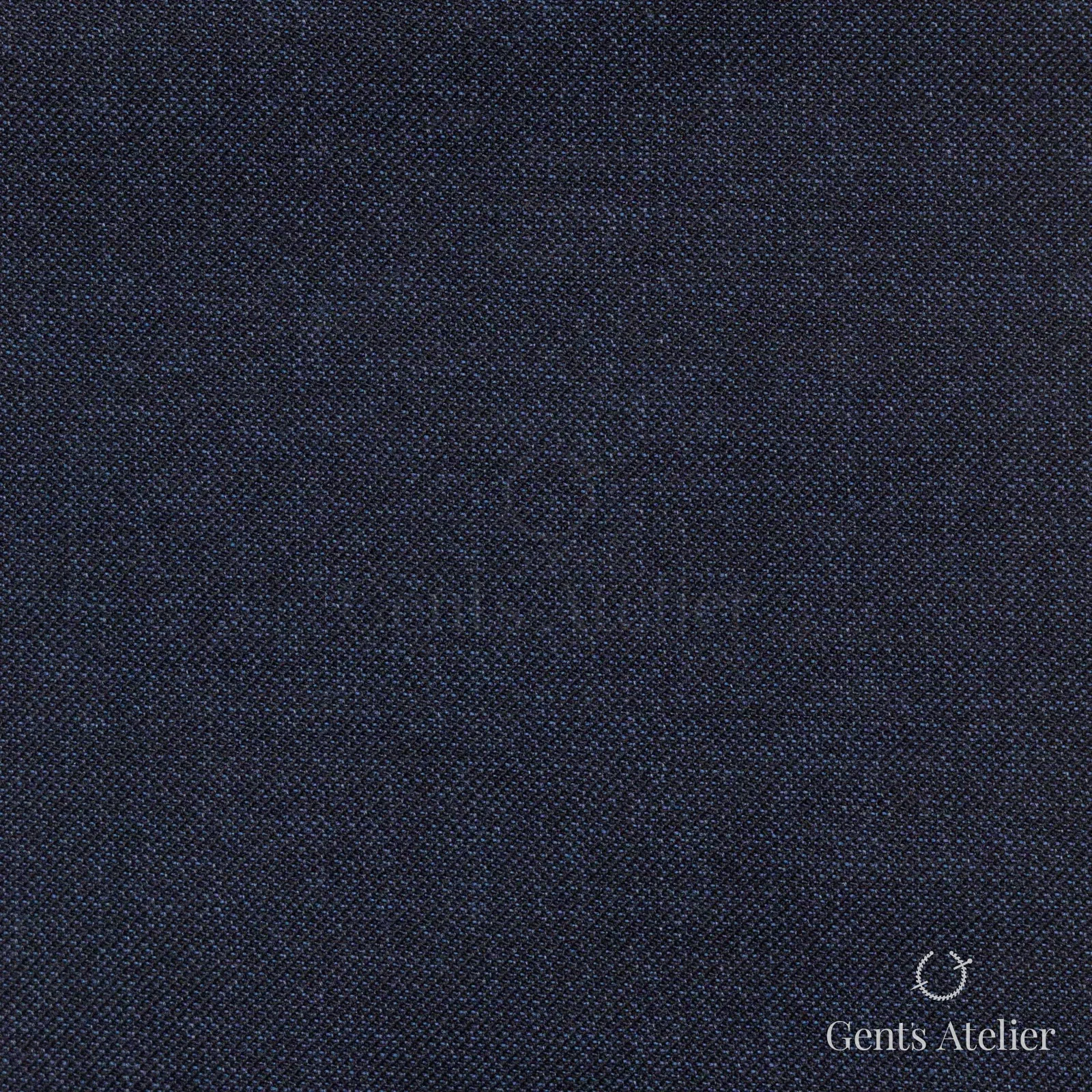 Зимний костюм из Vitale Barberis Canonico 1022159 — тёмно-синий меланж, 100% Шерсть