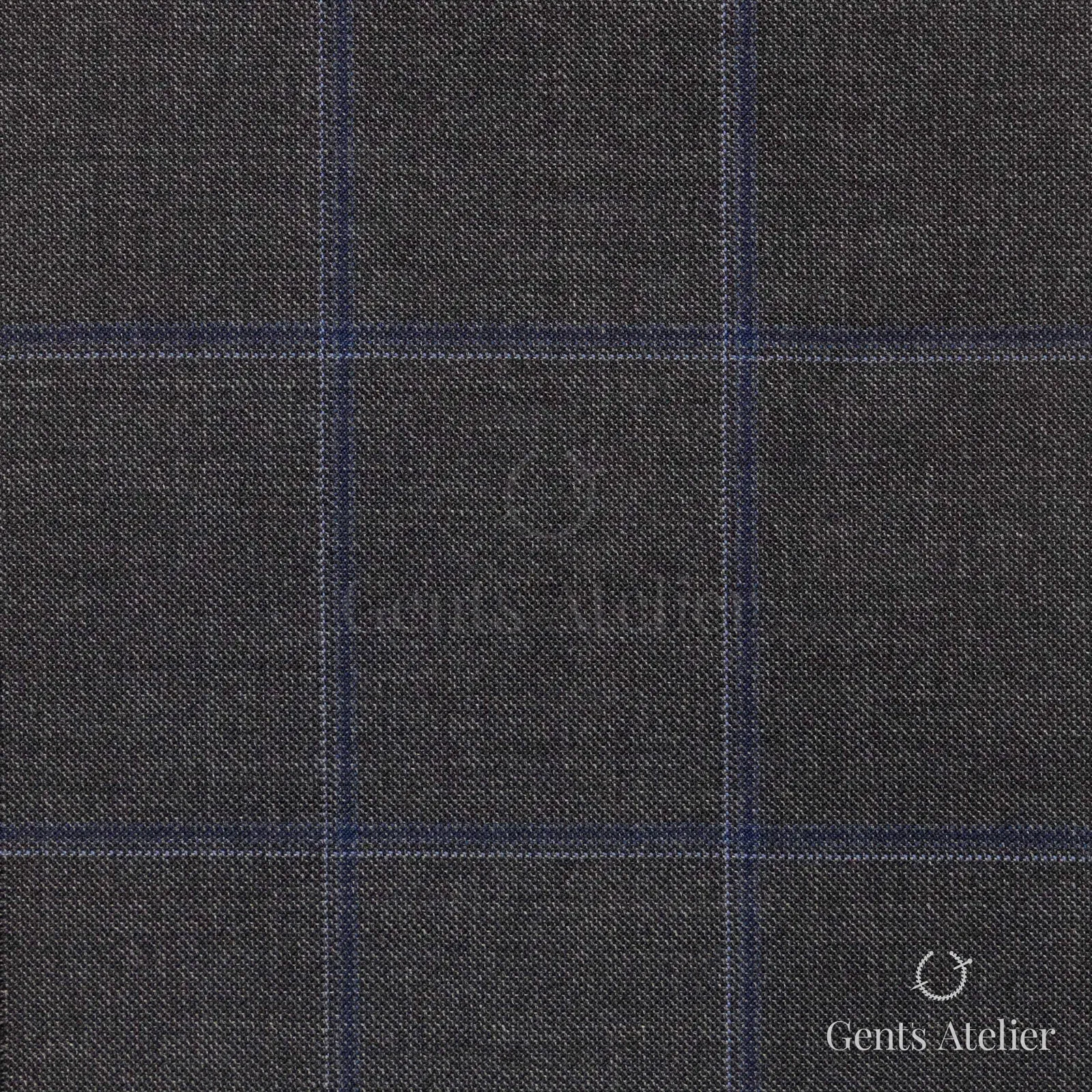 Костюм из Vitale Barberis Canonico 1230001 — тёмно-серый, 100% Шерсть